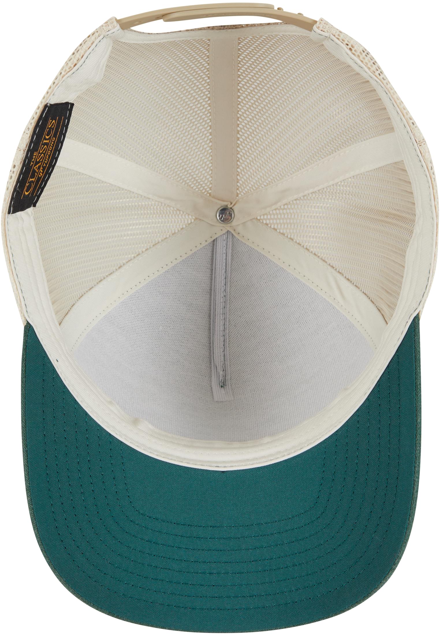 5-Panel Retro Trucker 2-Tone Cap green/beige | green/beige