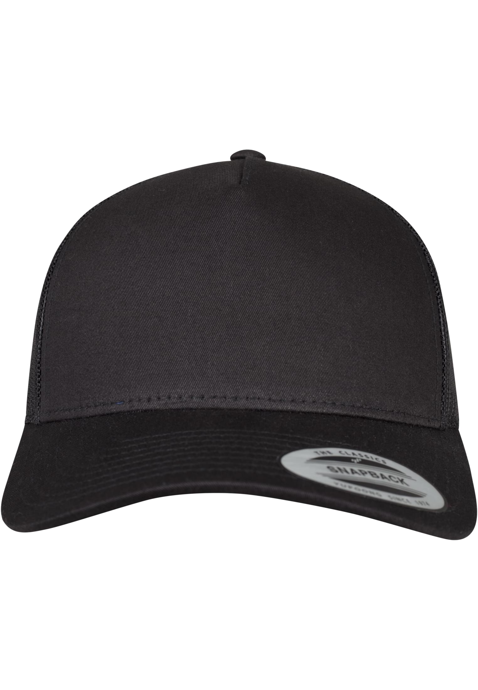 5-Panel Retro Trucker Cap black | black