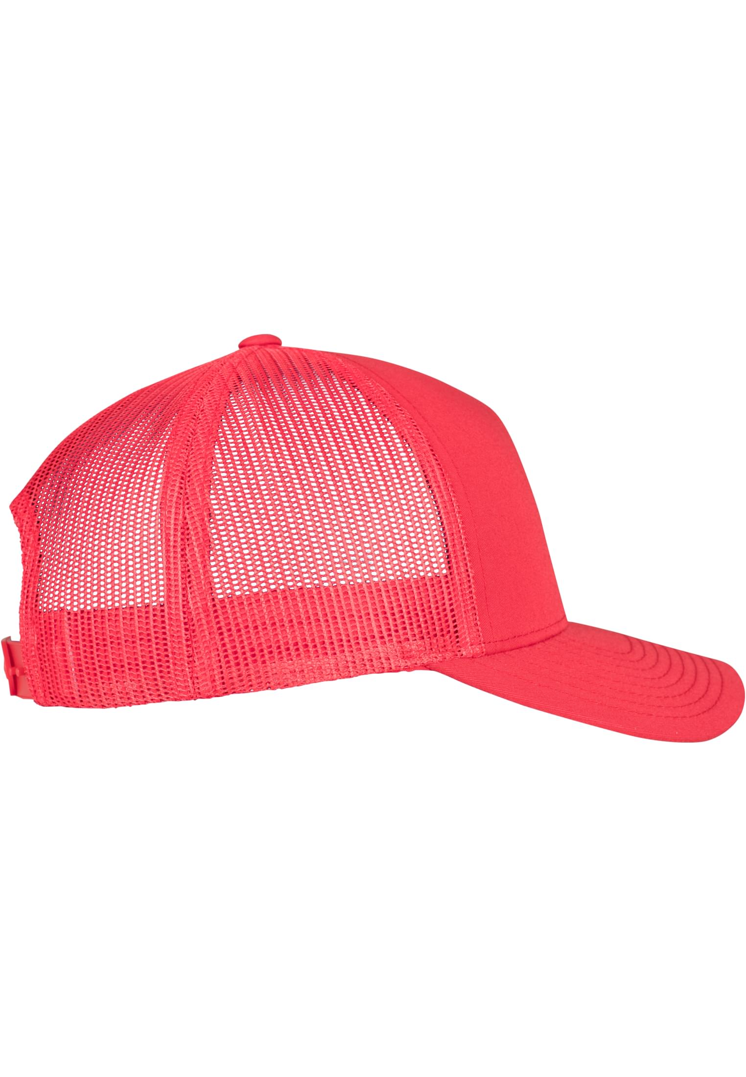 5-Panel Retro Trucker Cap red | red