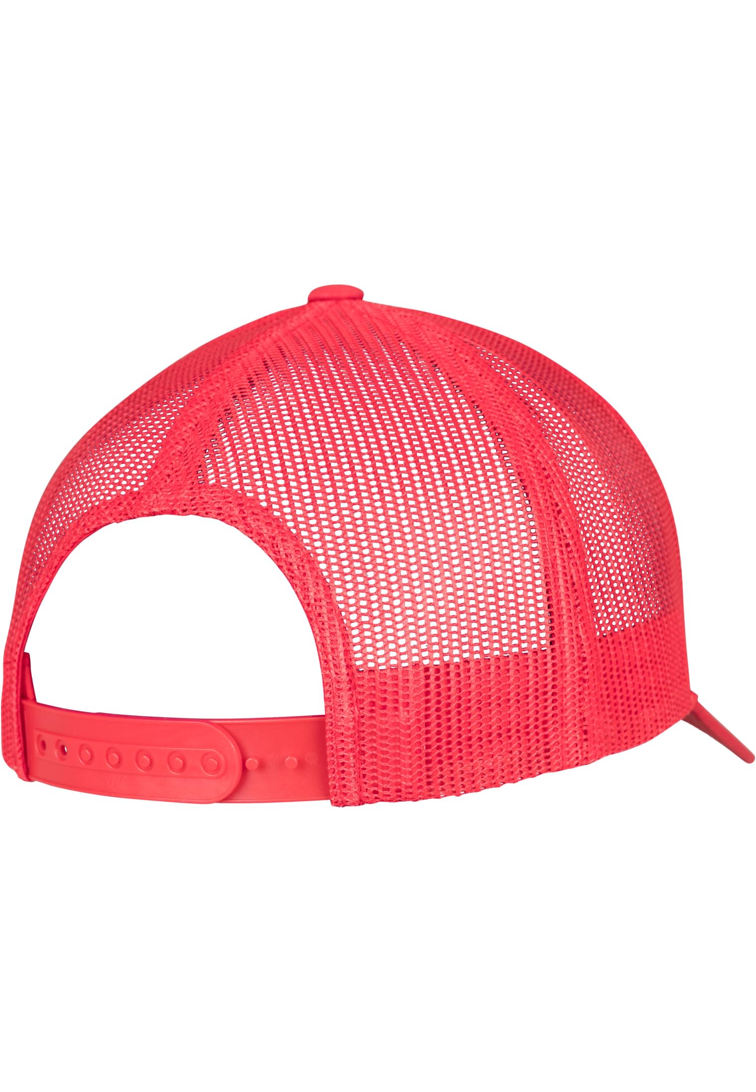 5-Panel Retro Trucker Cap red | red