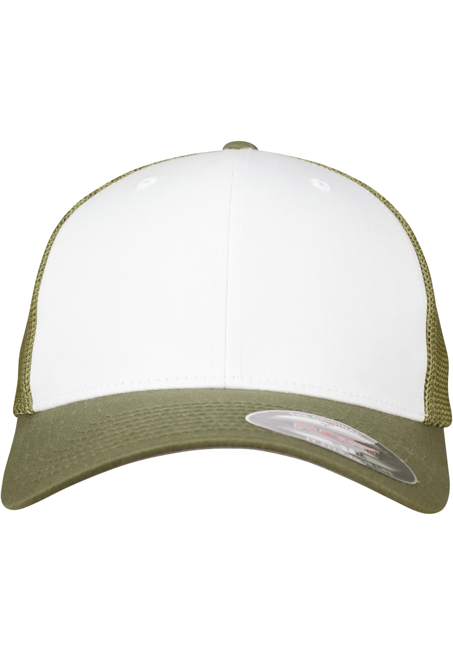 Flexfit Mesh Colored Front buck/white/buck | buck/white/buck