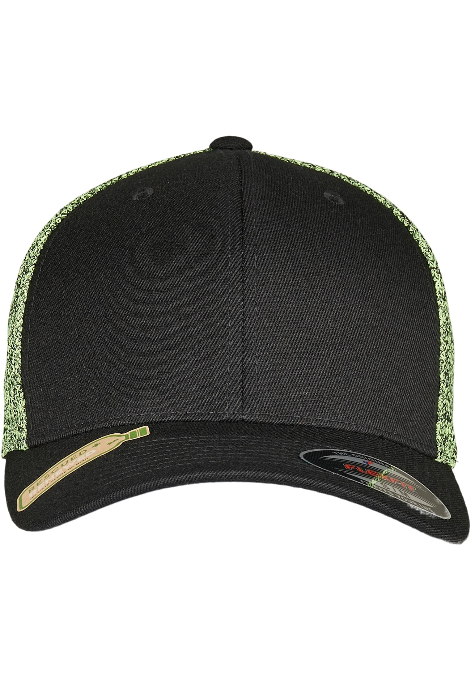 Flexfit Trucker Melange Mesh black/neonyellowmelange | black/neonyellowmelange