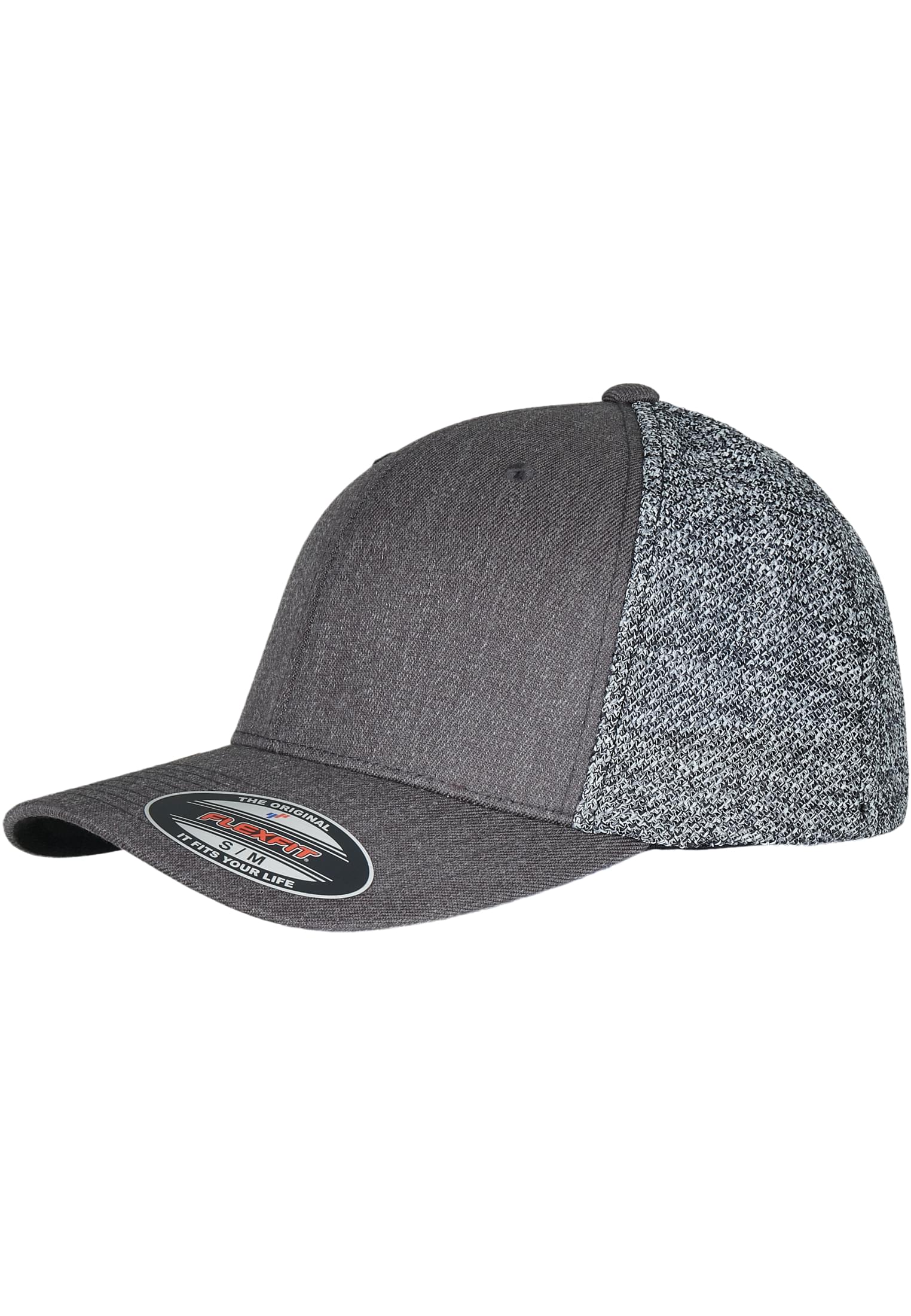 Flexfit Trucker Melange Mesh black/greymelange | black/greymelange