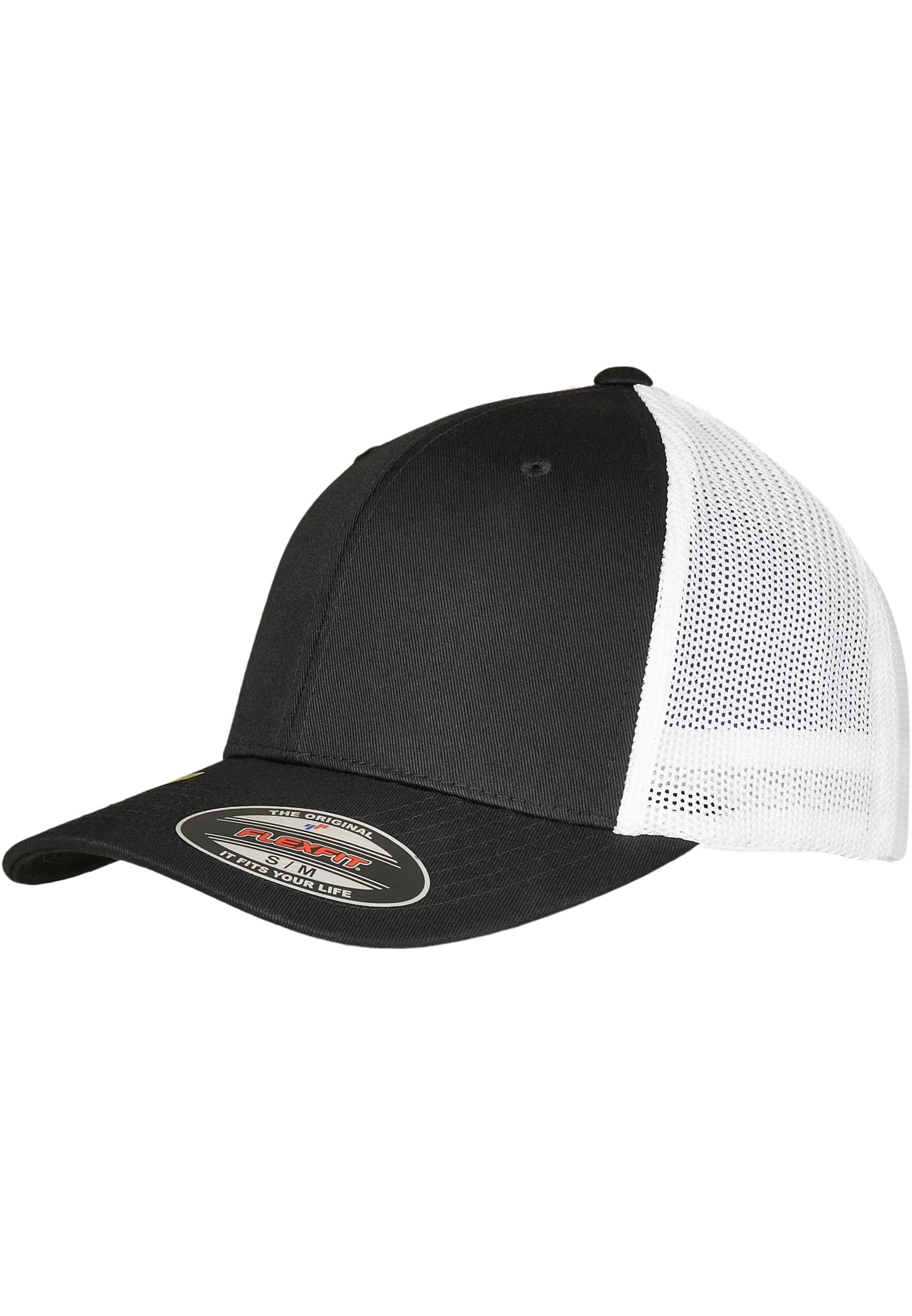 Flexfit Trucker Recycled Mesh black/white | black/white