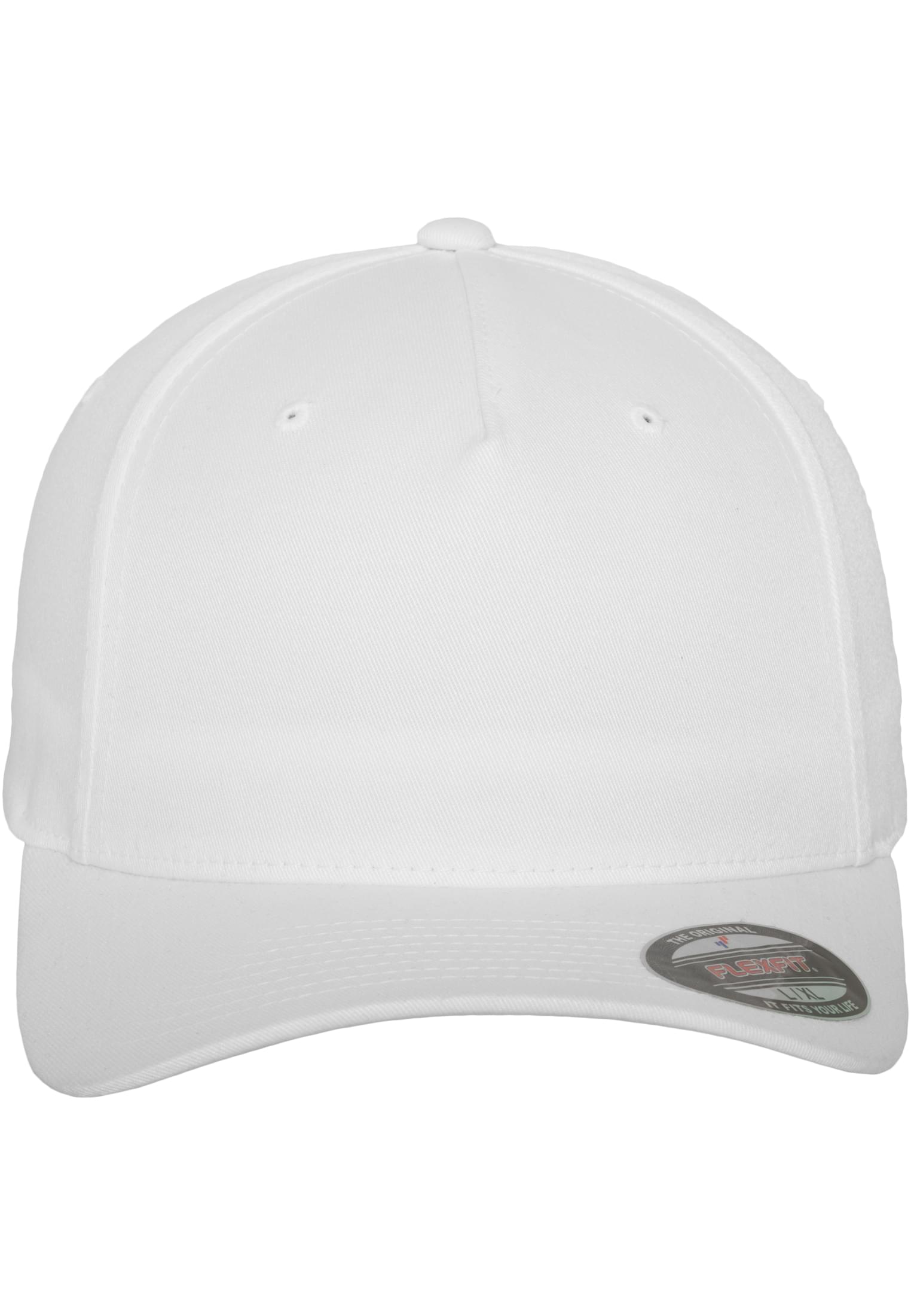 Flexfit 5 Panel white | white