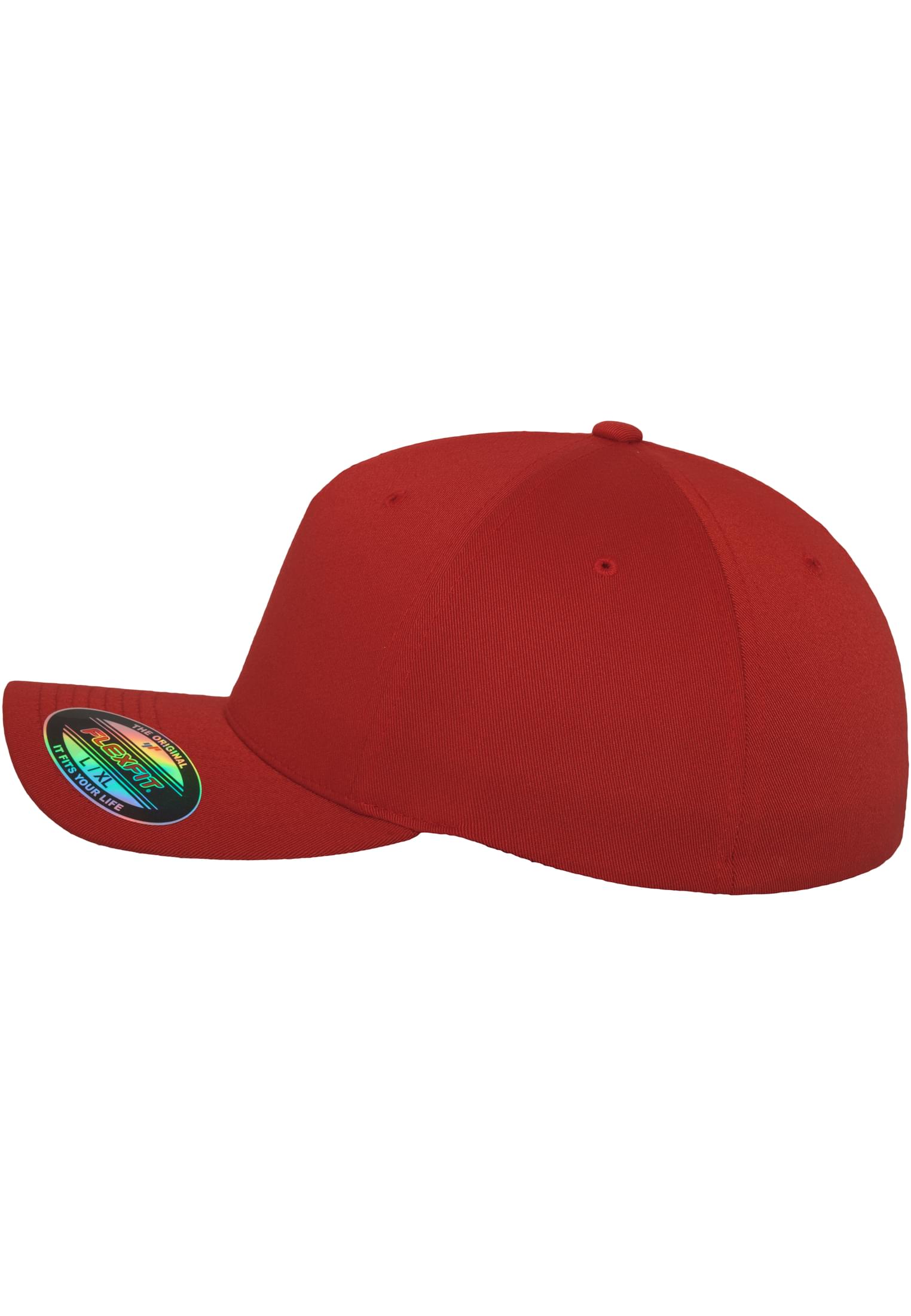 Flexfit 5 Panel red | red