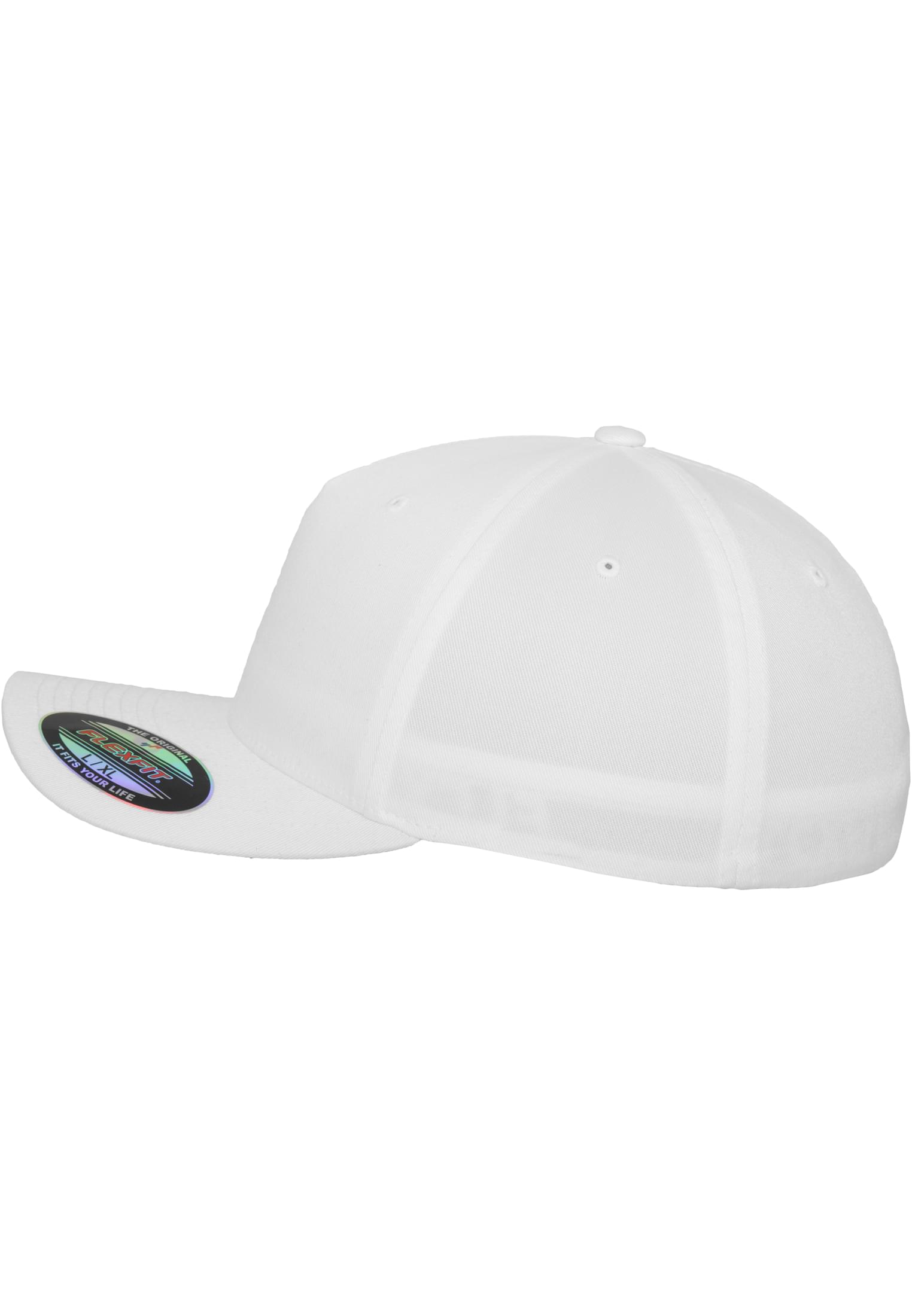 Flexfit 5 Panel white | white
