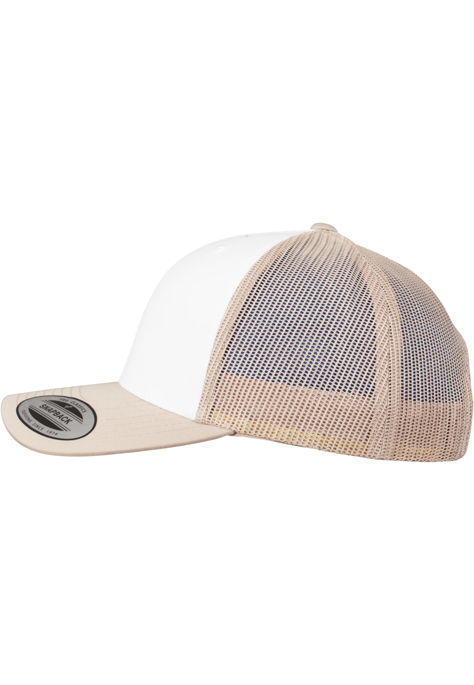 Retro Trucker Colored Front khaki/white/khaki | khaki/white/khaki