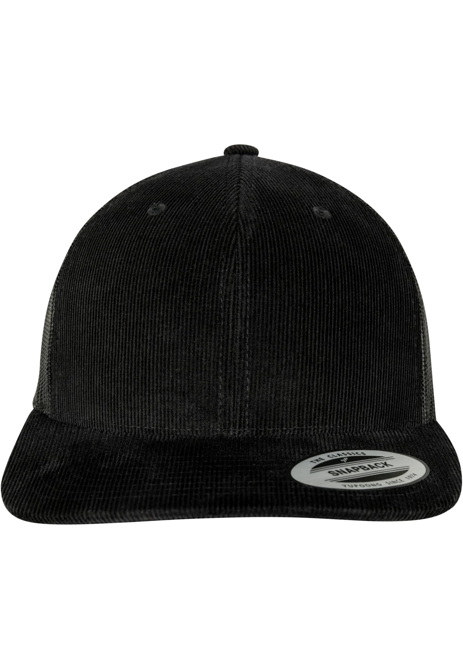 Corduroy Retro Trucker black | black