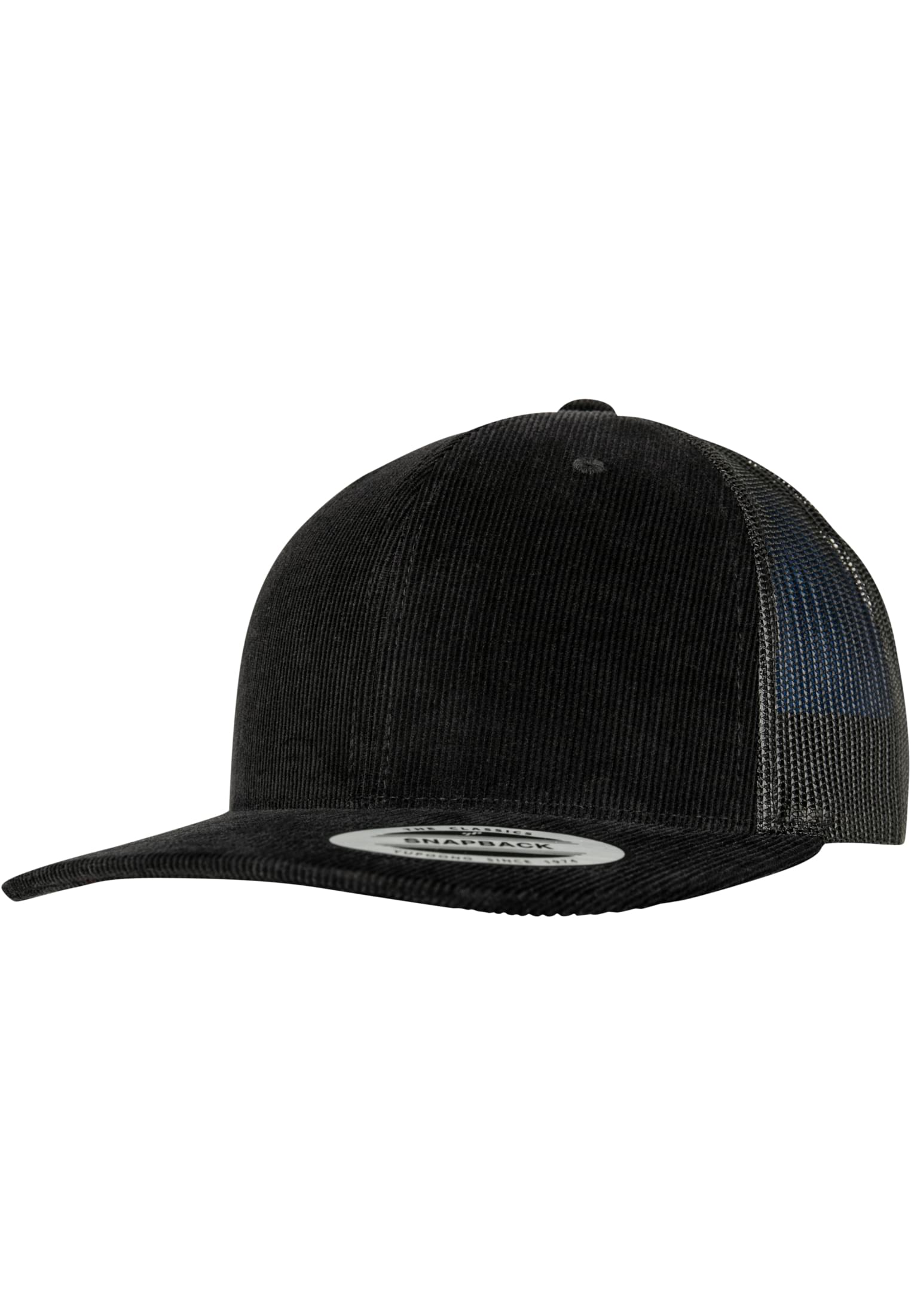 Corduroy Retro Trucker black | black