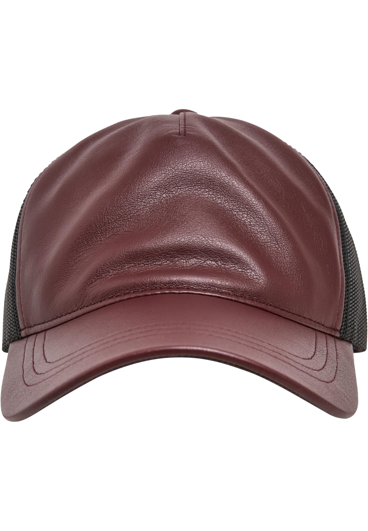 Synthetic Leather Trucker maroon/blk | maroon/blk