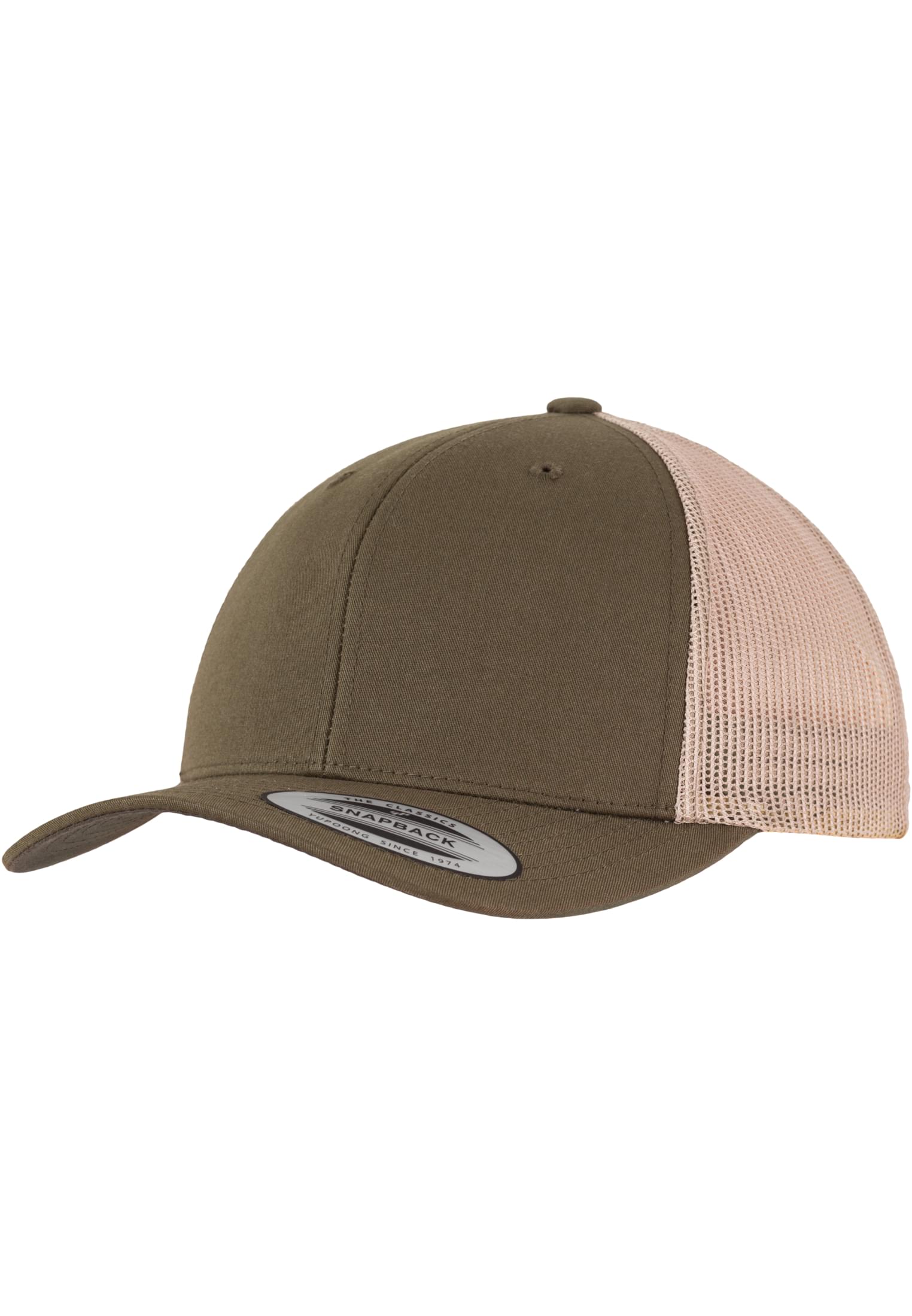 Retro Trucker 2-Tone mossgreen/khaki | mossgreen/khaki