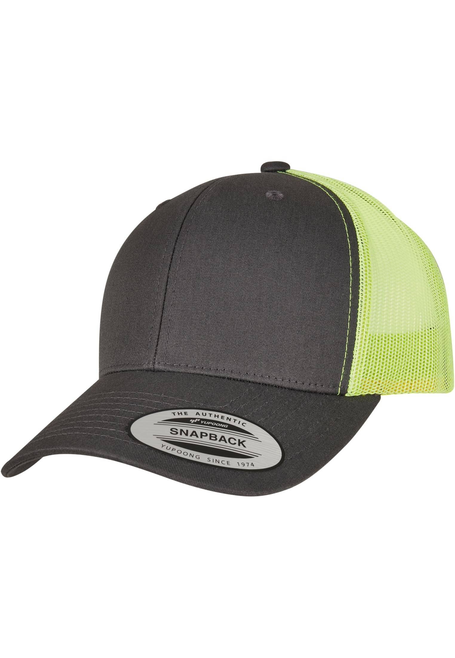 Retro Trucker 2-Tone charcoal/ neon green | charcoal/ neon green