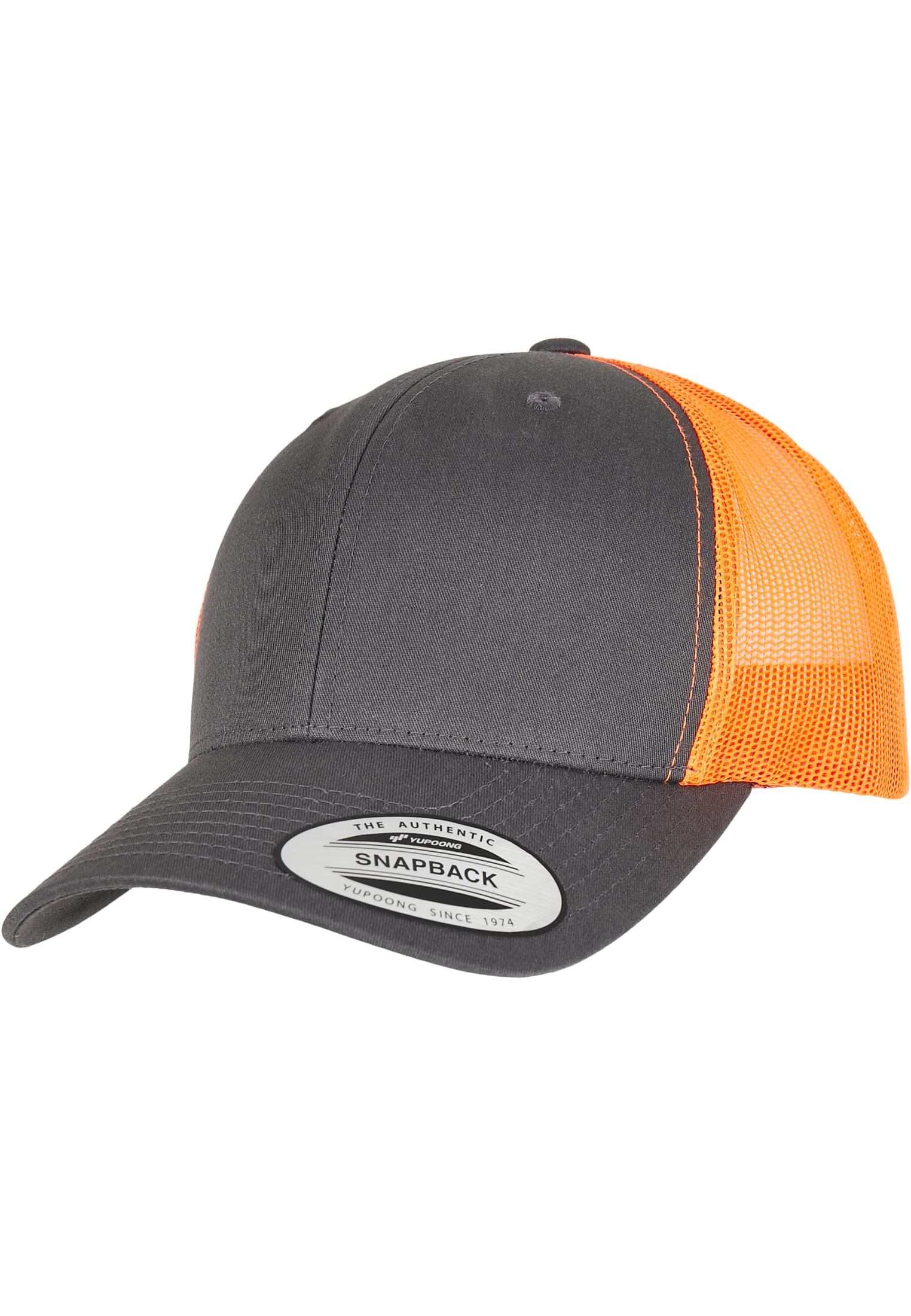 Retro Trucker 2-Tone charcoal/neon orange | charcoal/neon orange