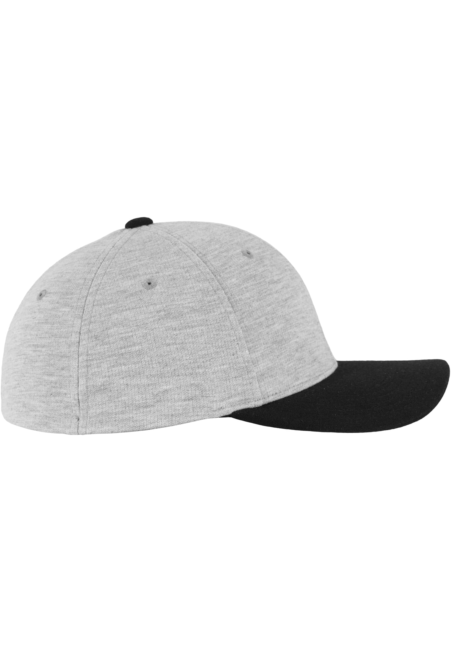 Flexfit Double Jersey 2-Tone gry/blk | gry/blk