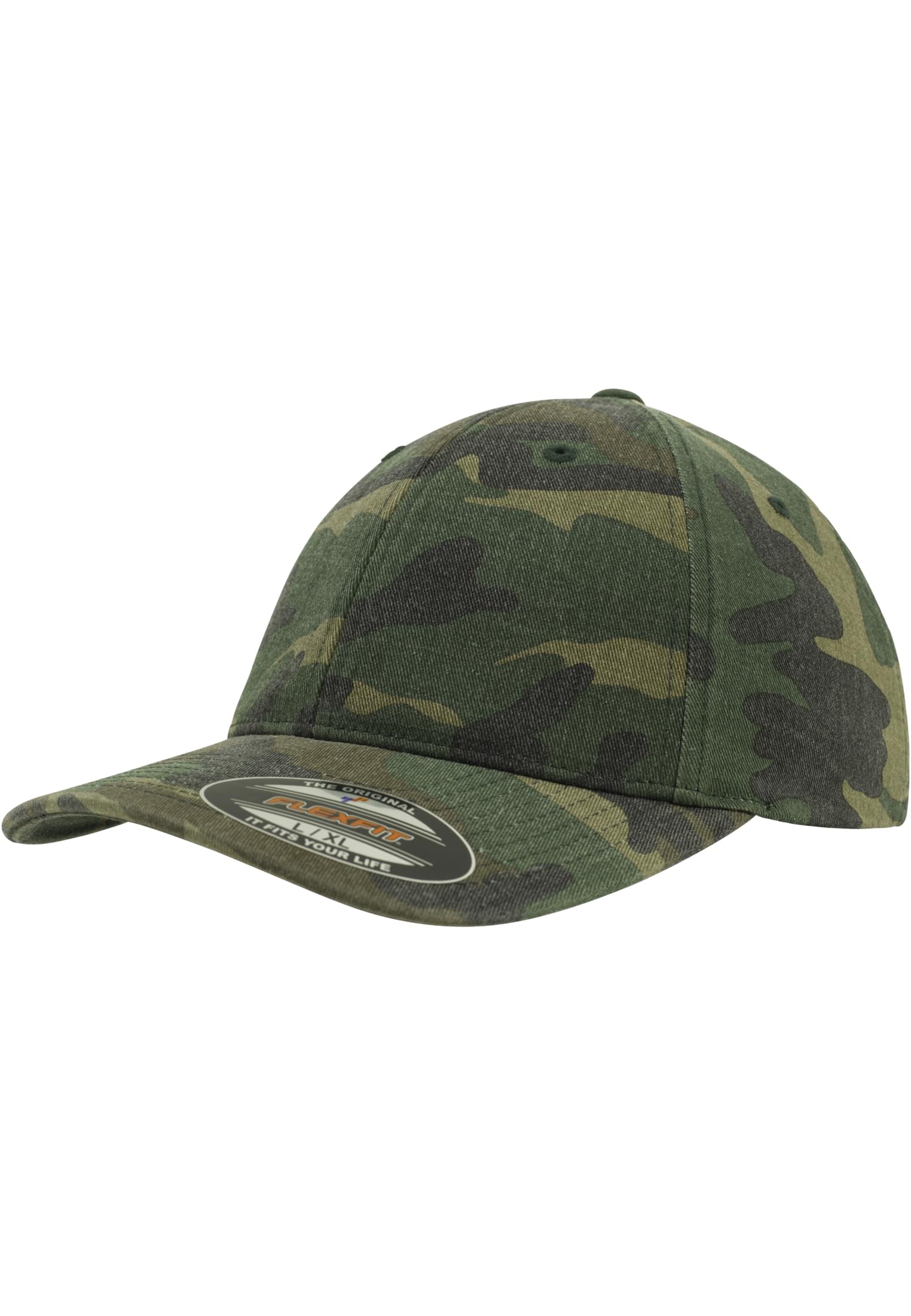Flexfit Garment Washed Camo green camo | green camo