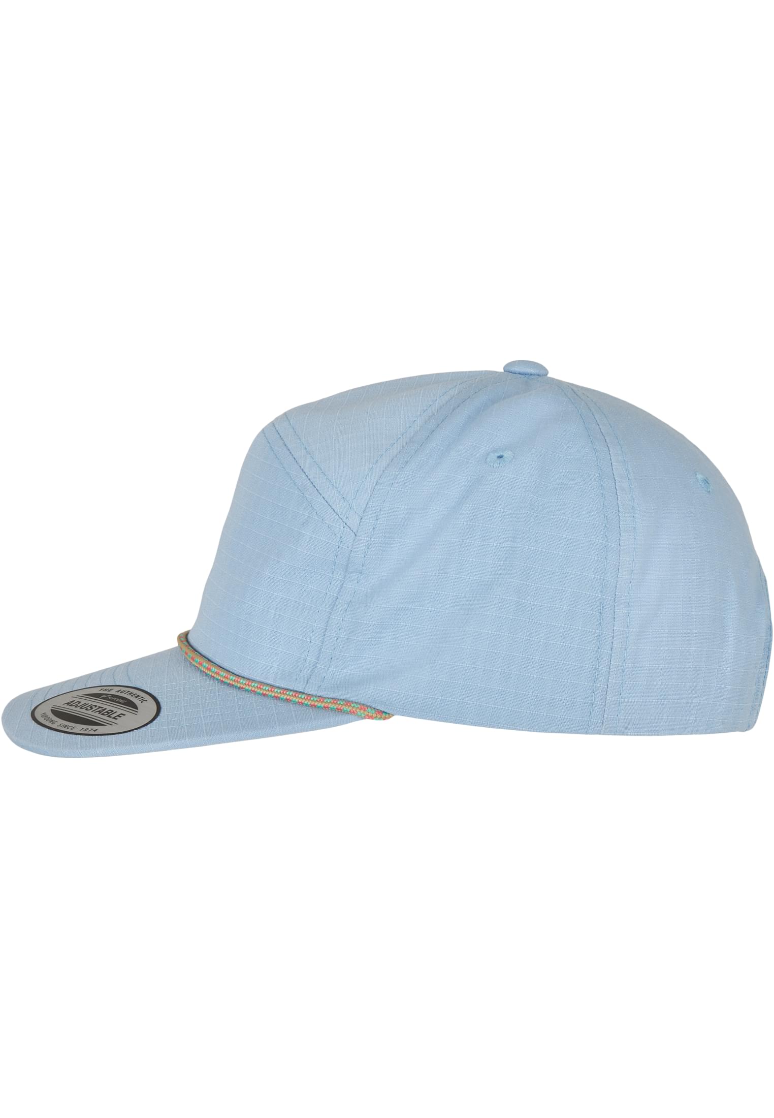Color Braid Jockey Cap lightblue | lightblue
