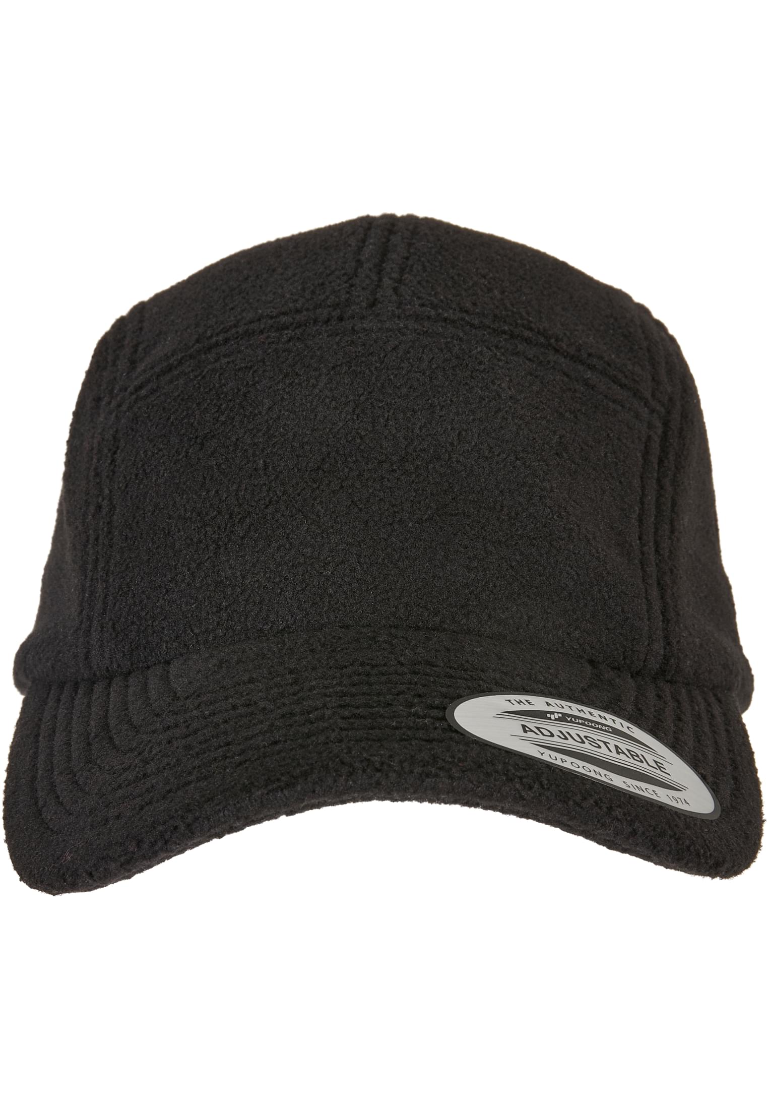 Polar Fleece Jockey Cap black | black