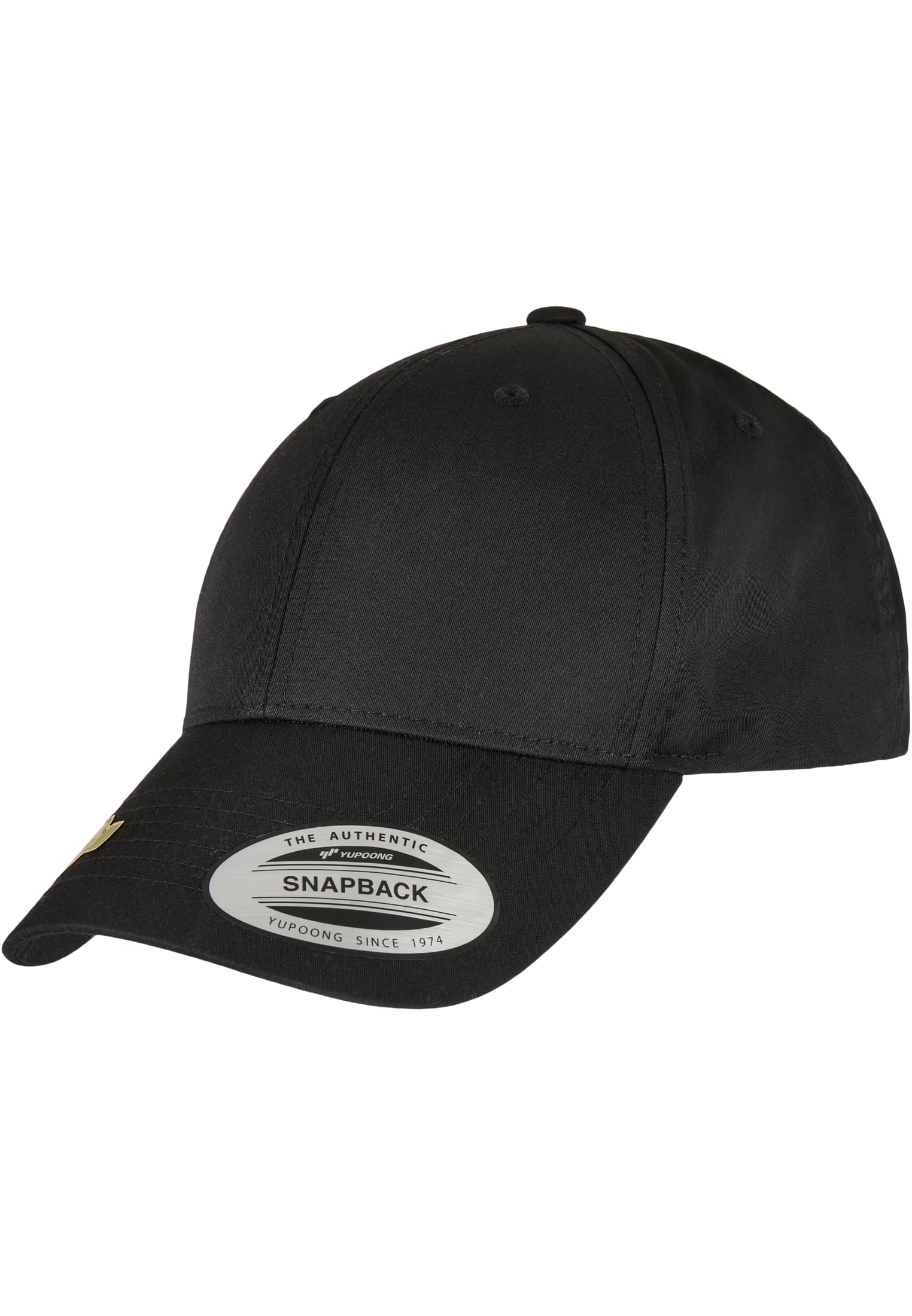 Recycled Poly Twill Snapback black | black