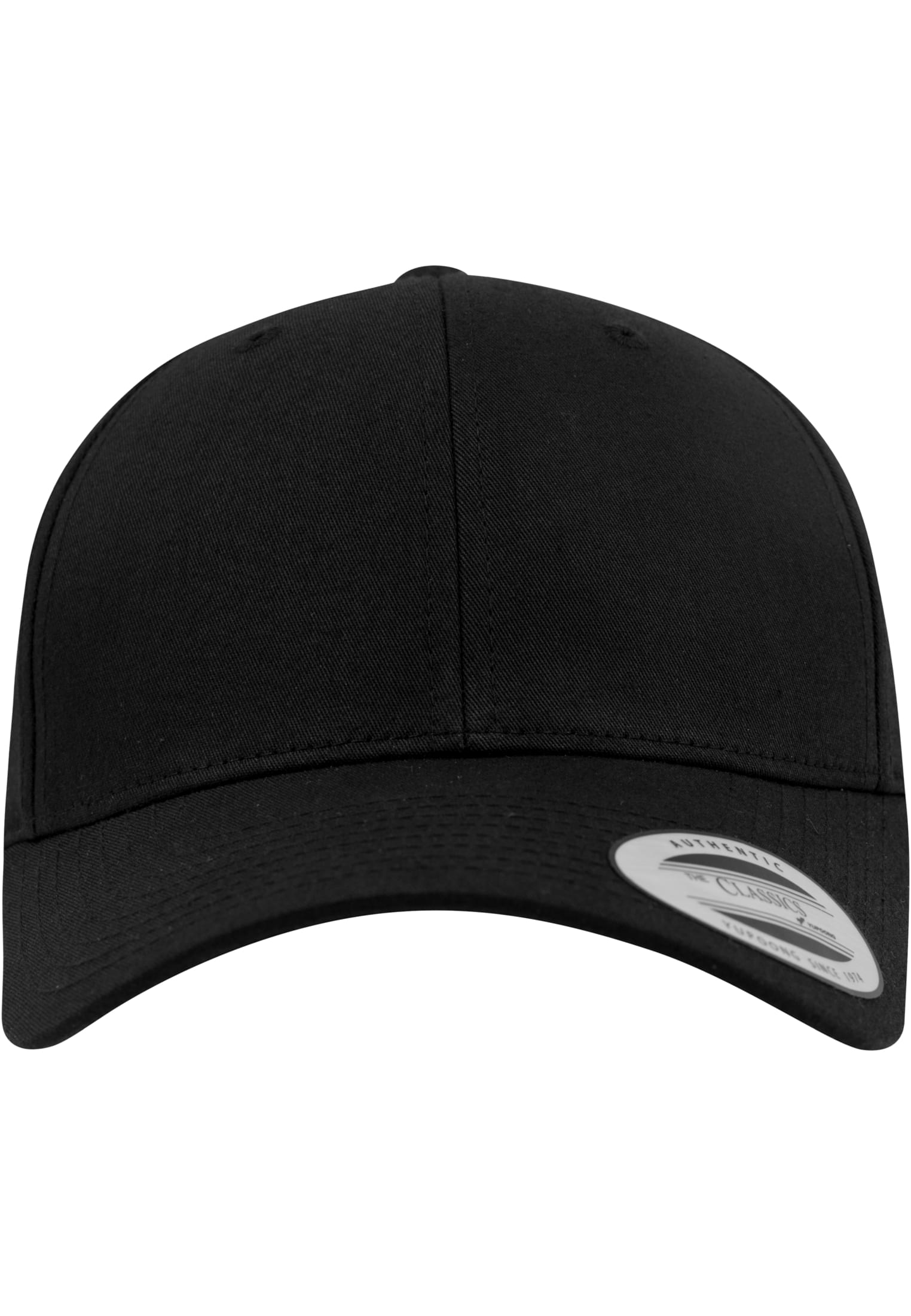 Curved Classic Snapback black | black