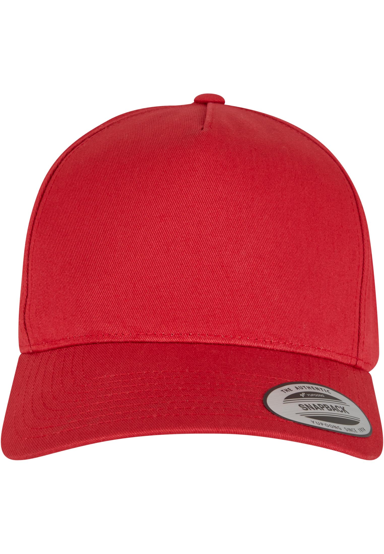 5-Panel Curved Classic Snapback mars red | mars red