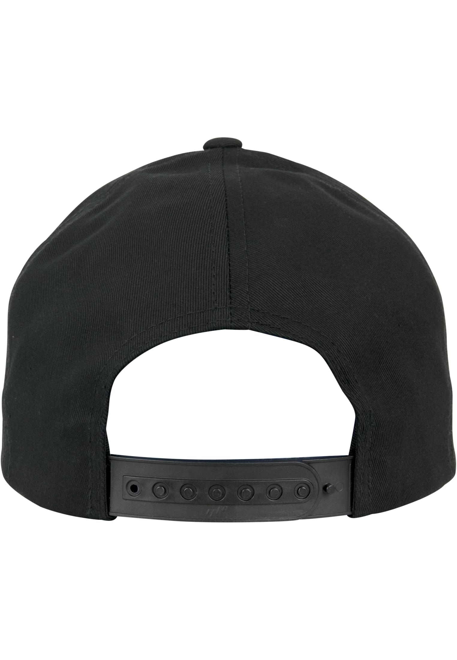5-Panel Curved Classic Snapback black | black