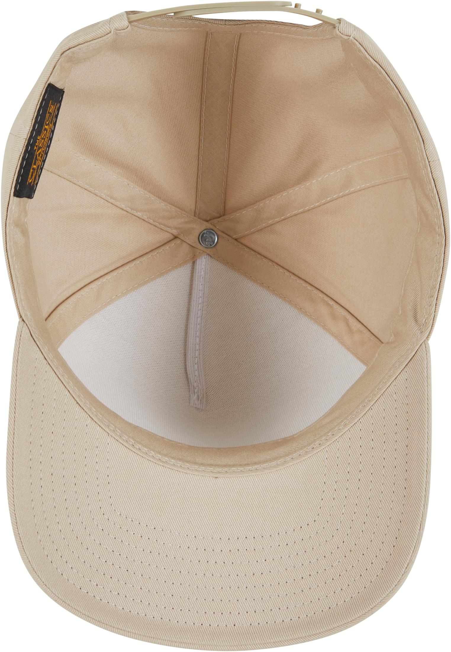 5-Panel Curved Classic Snapback beige | beige