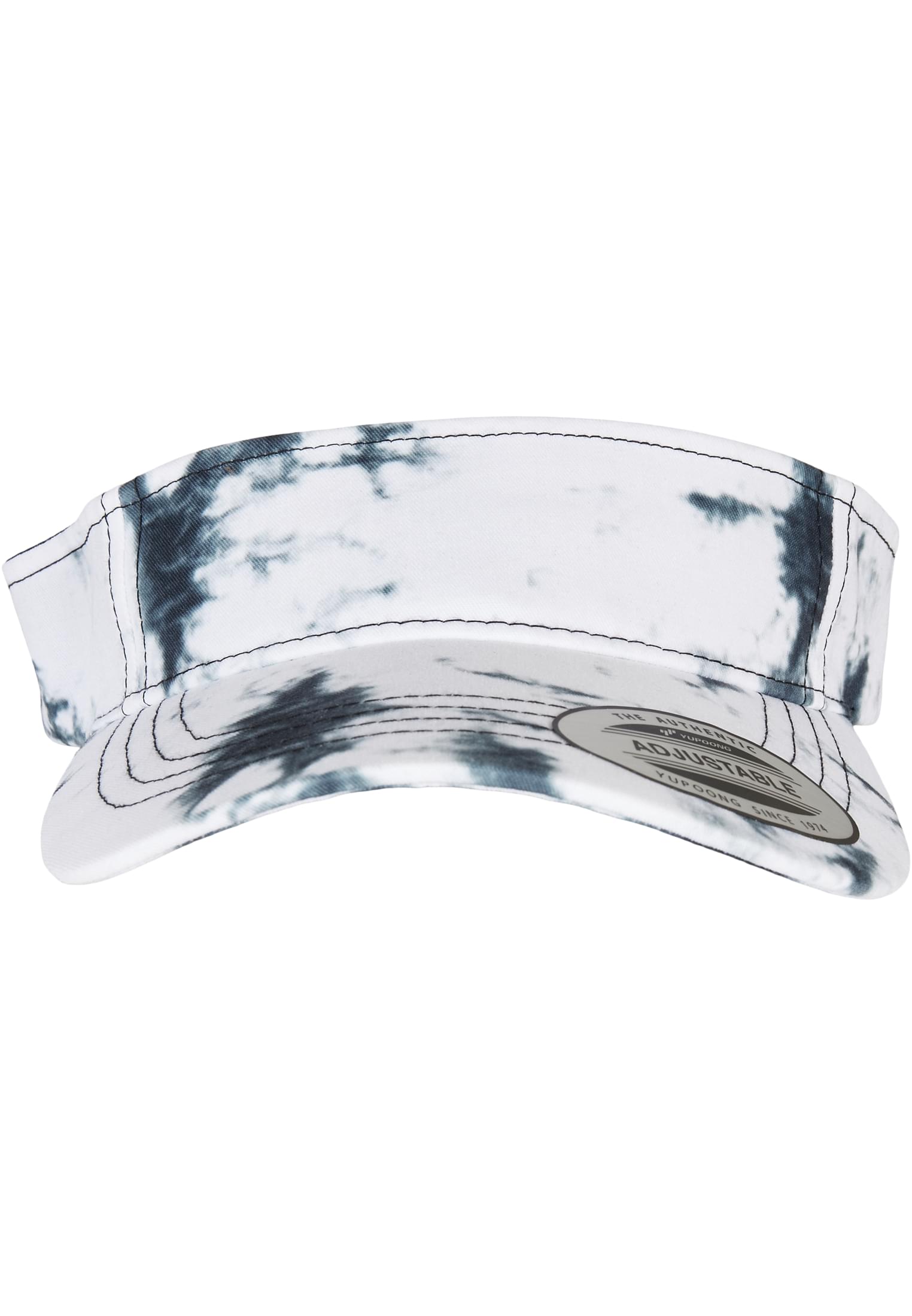Batik Dye Curved Visor Cap black/white | black/white