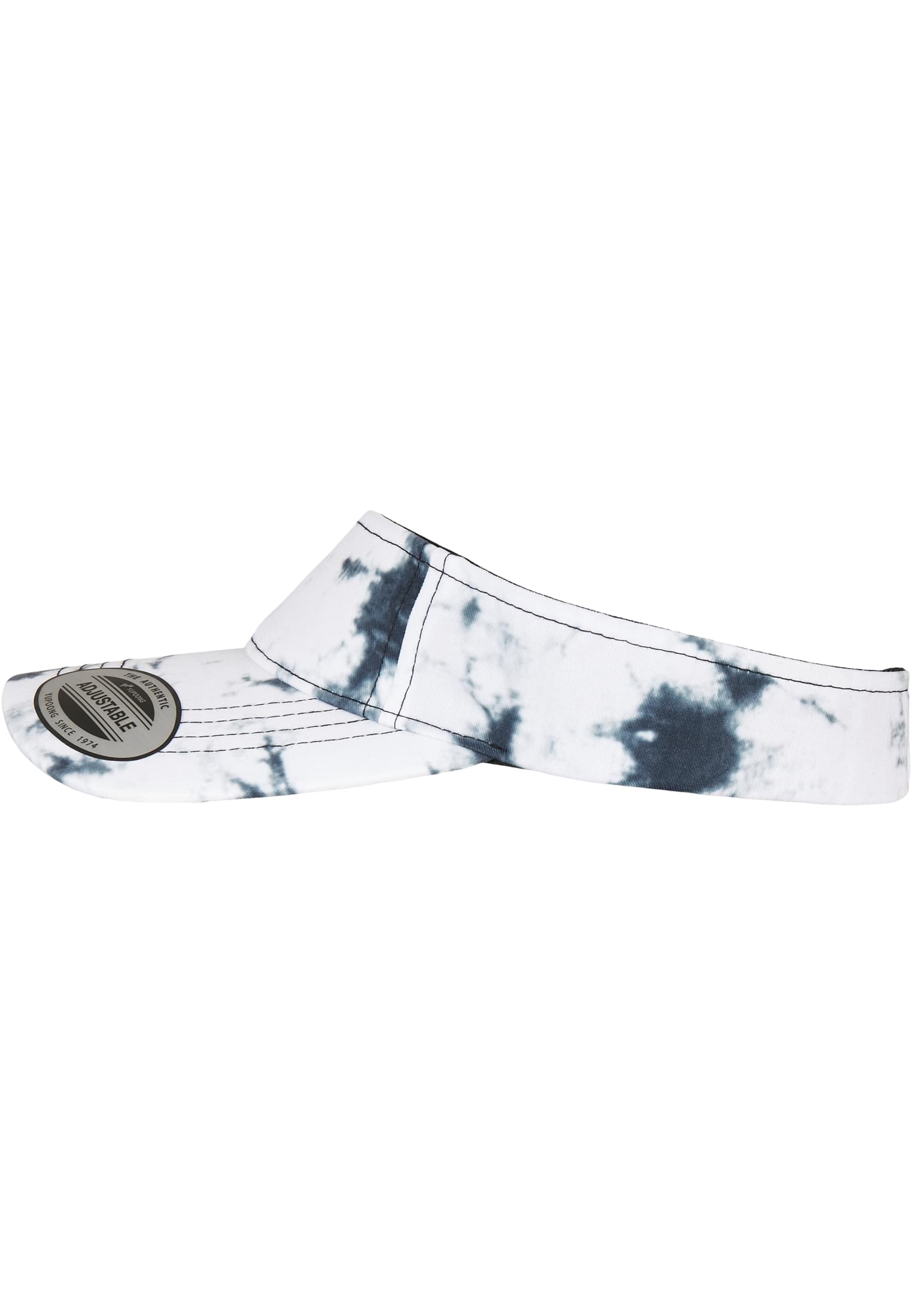 Batik Dye Curved Visor Cap black/white | black/white