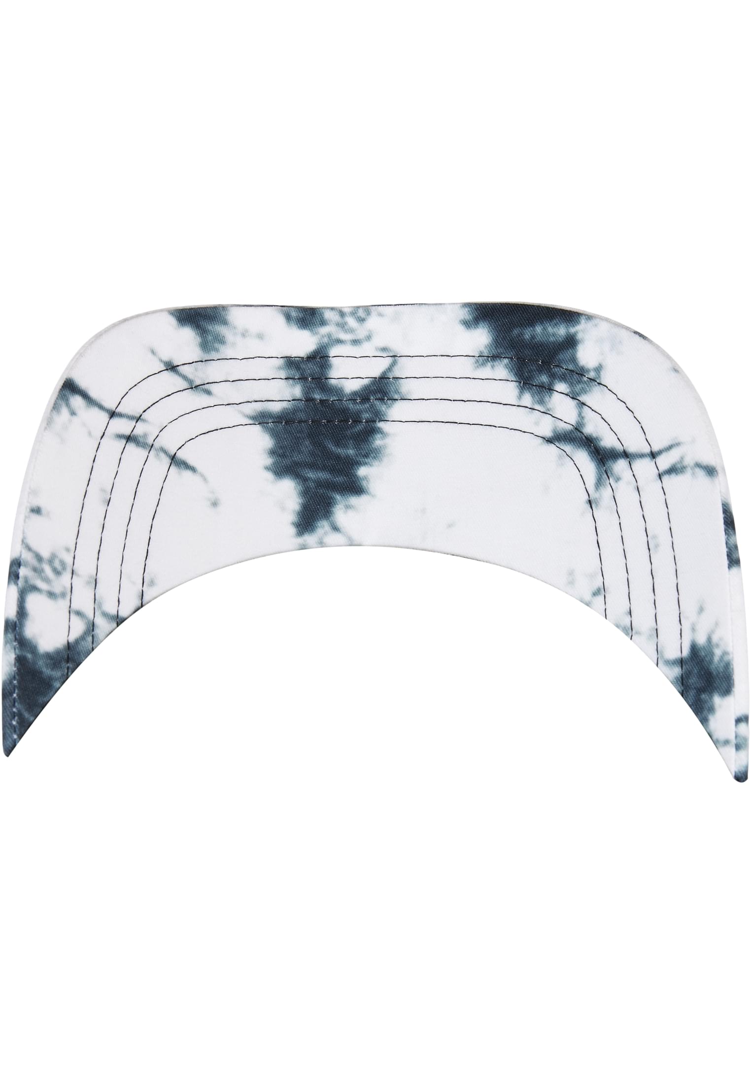 Batik Dye Curved Visor Cap black/white | black/white
