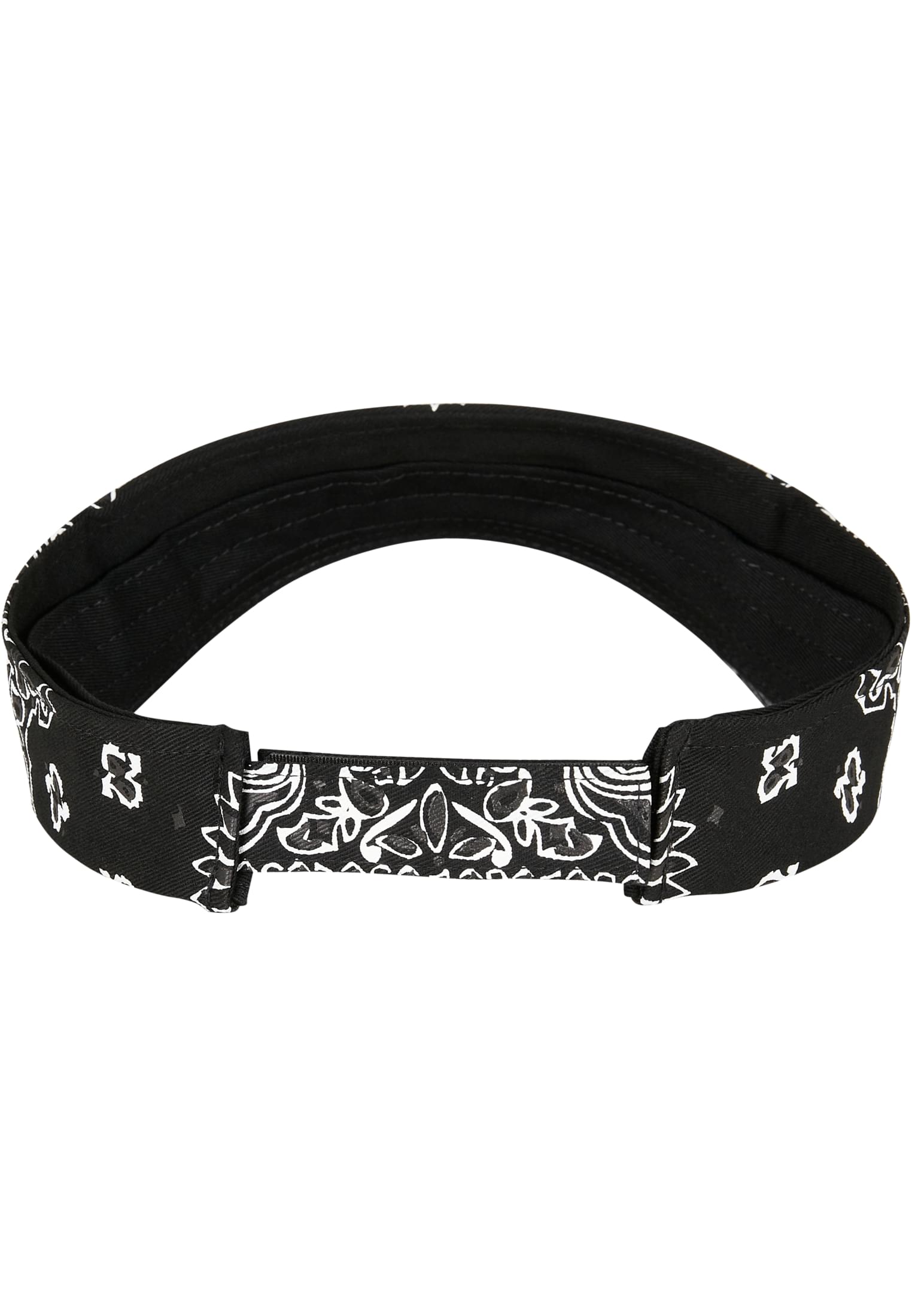 Visor Bandana Print black | black