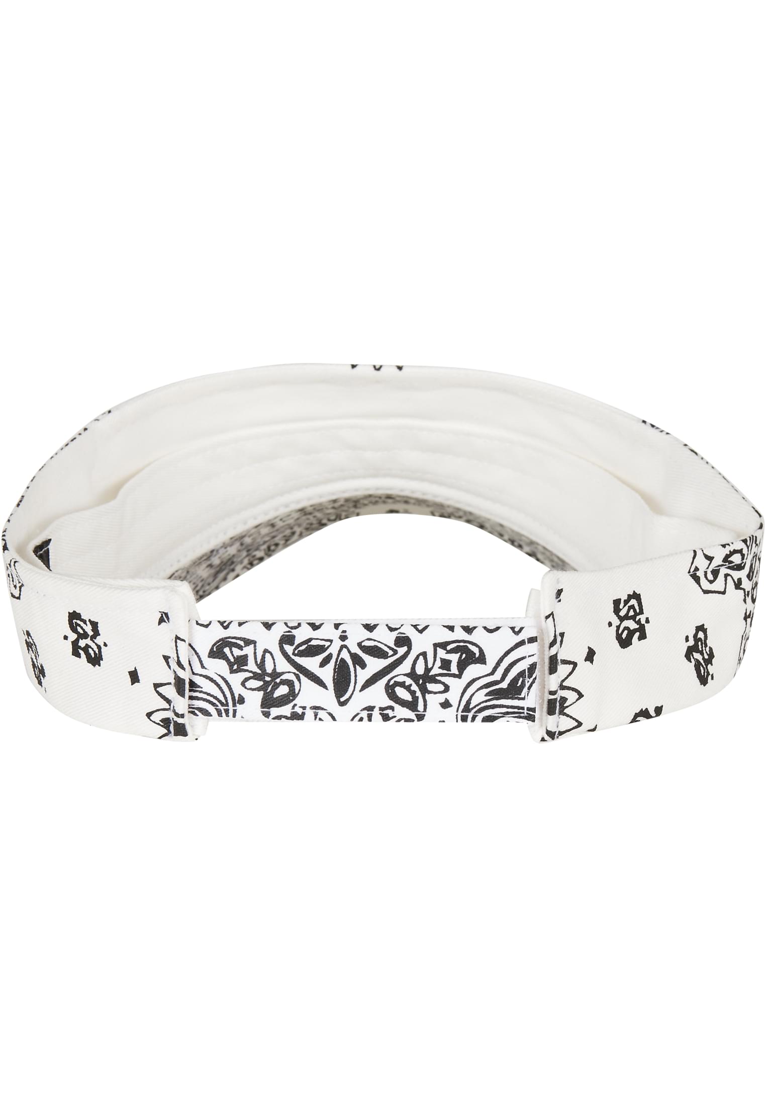 Visor Bandana Print white | white