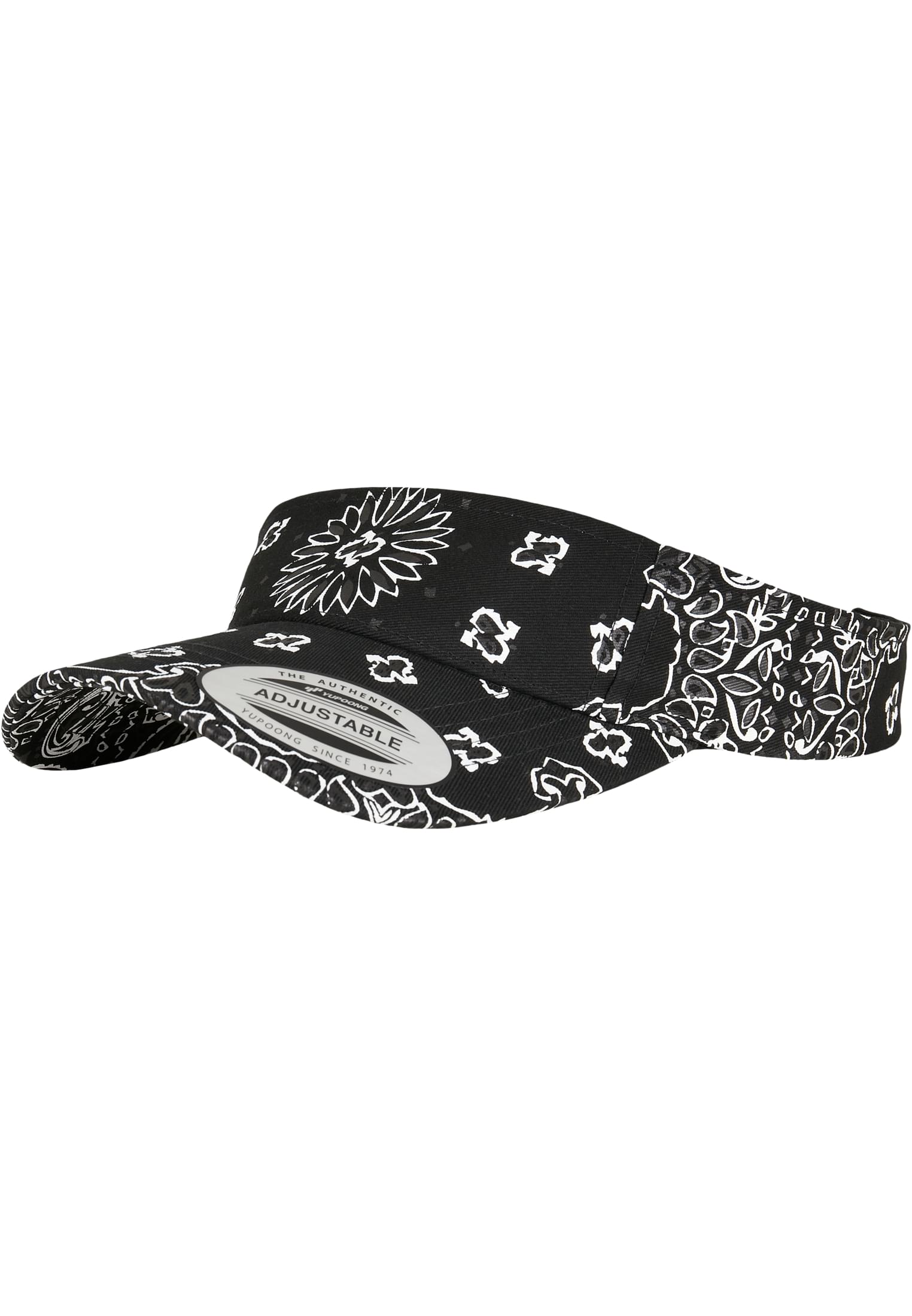 Visor Bandana Print black | black