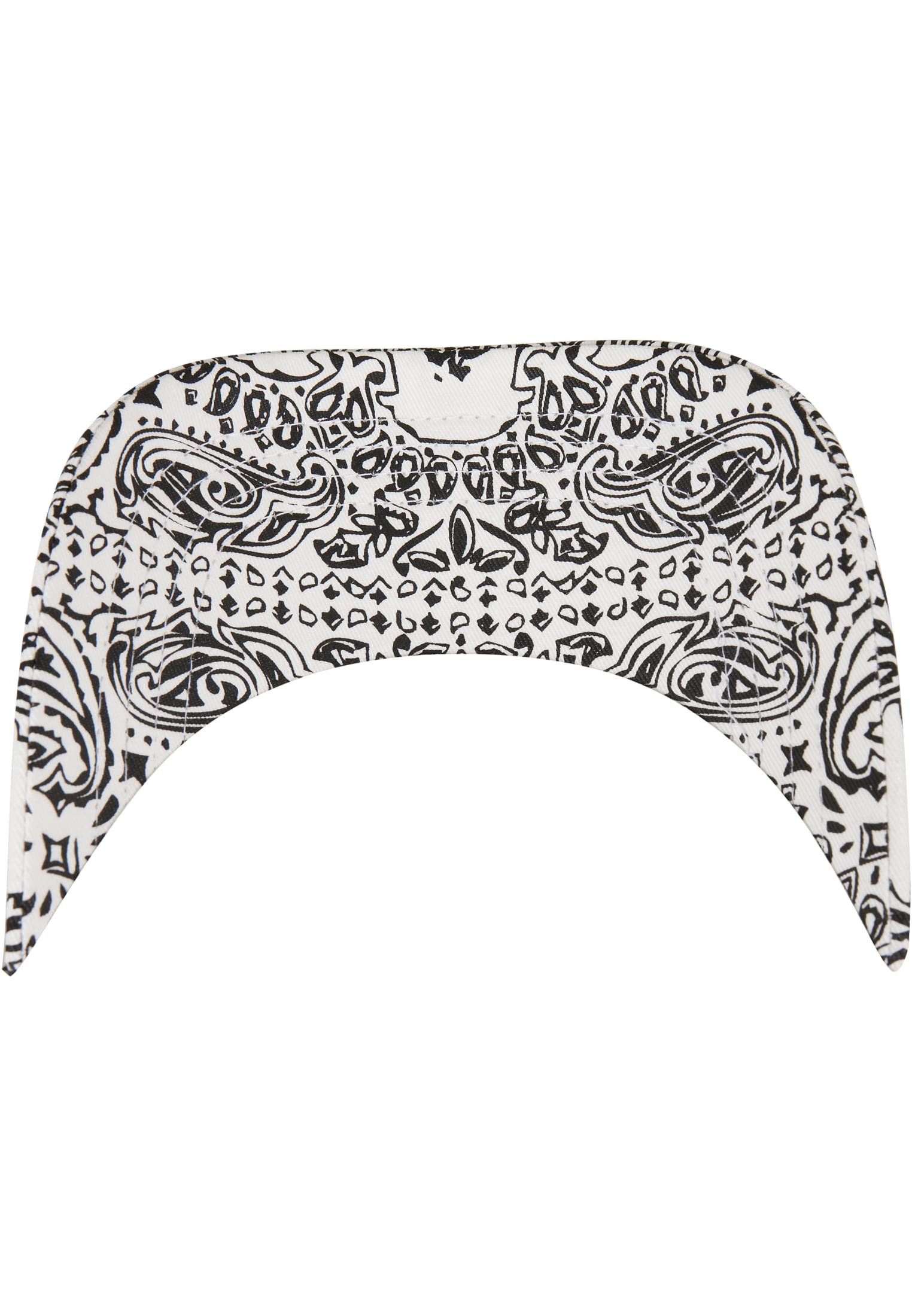 Visor Bandana Print white | white