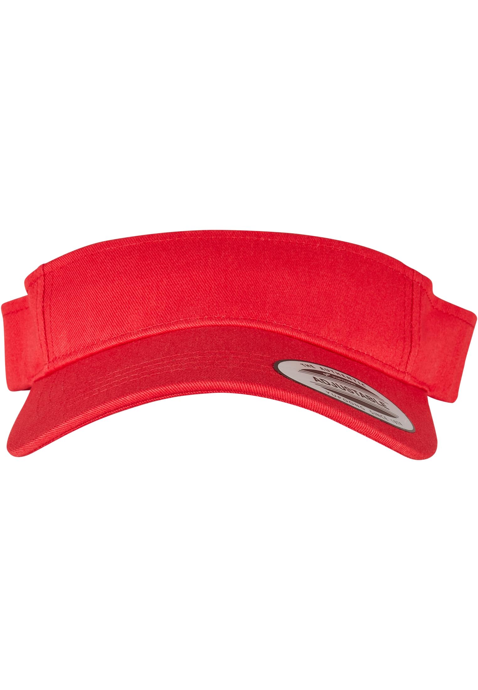 Curved Visor Cap red | red