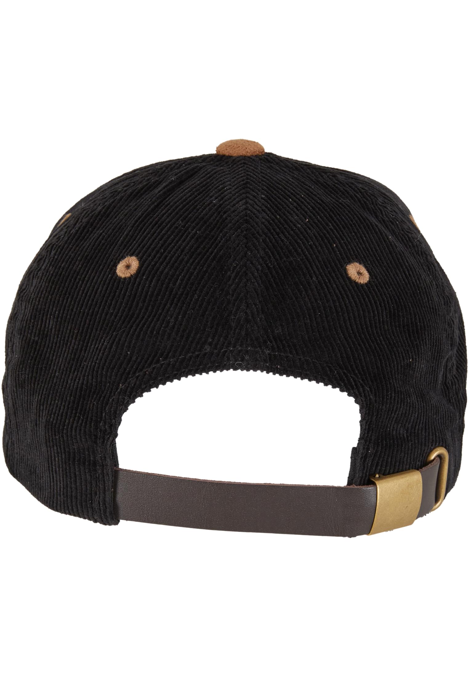 Corduroy Classic Suede Cap black/caramel | black/caramel