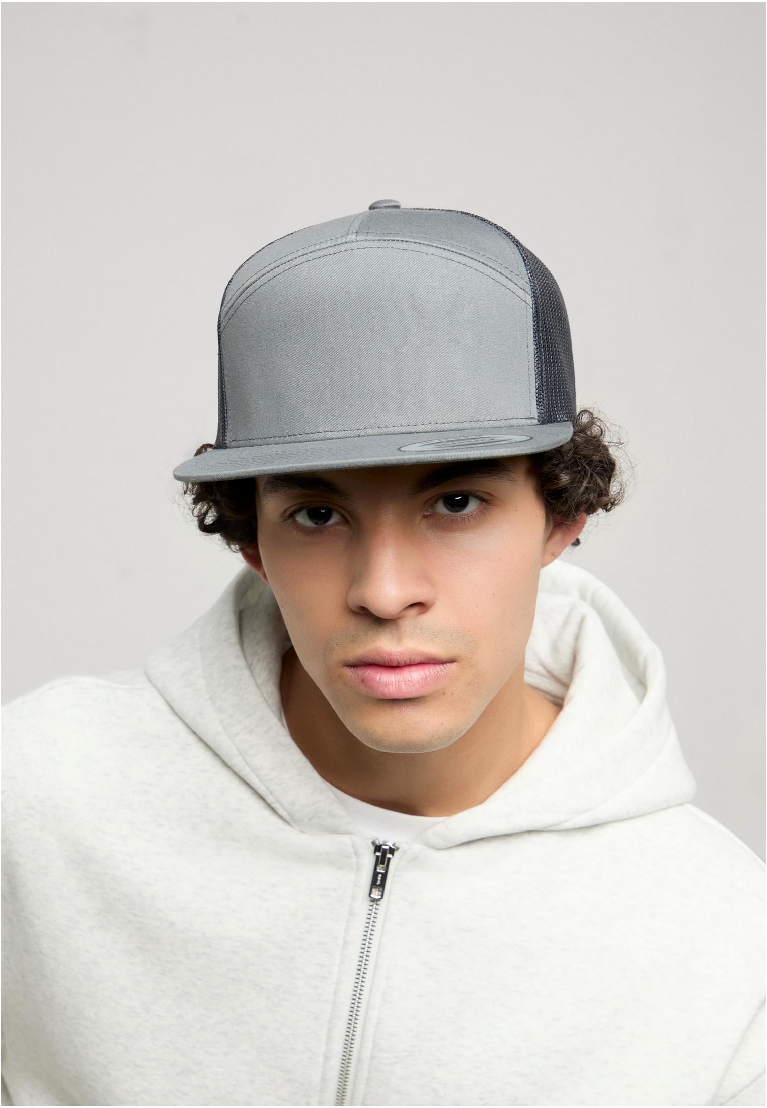 7 Panel Classic Trucker Cap darkgrey | darkgrey