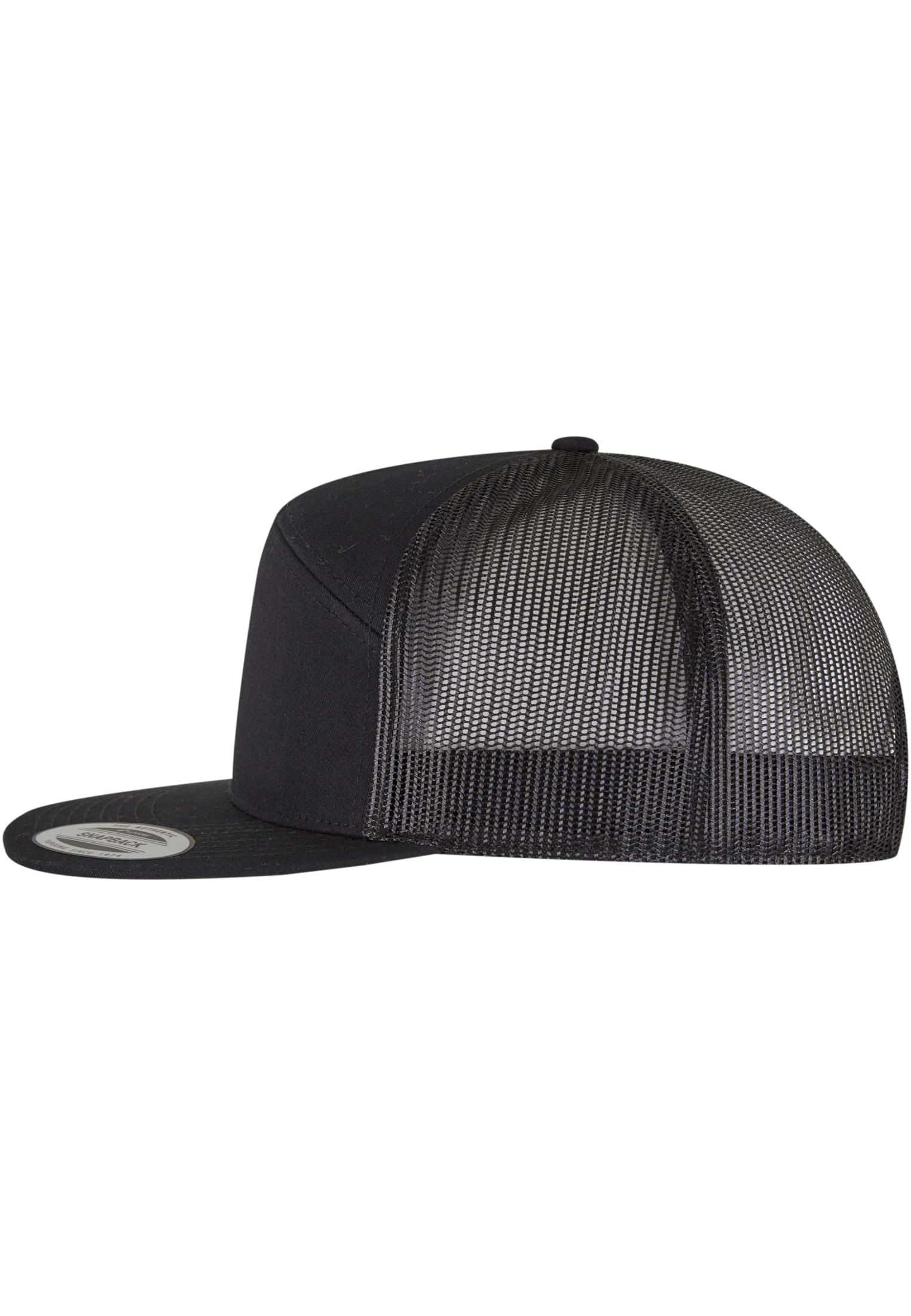 7 Panel Classic Trucker Cap blk/blk | blk/blk