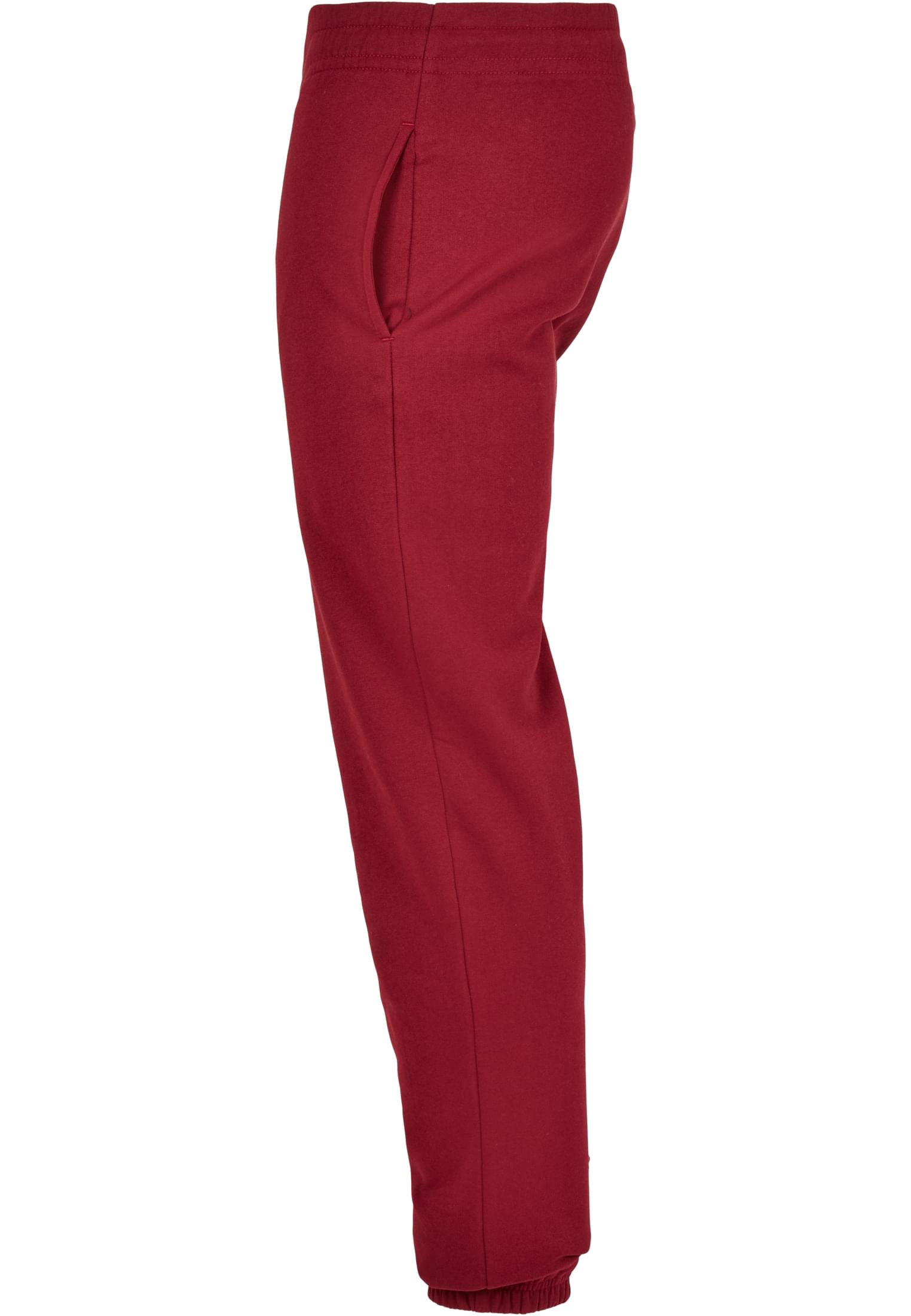 Basic Sweatpants burgundy | burgundy