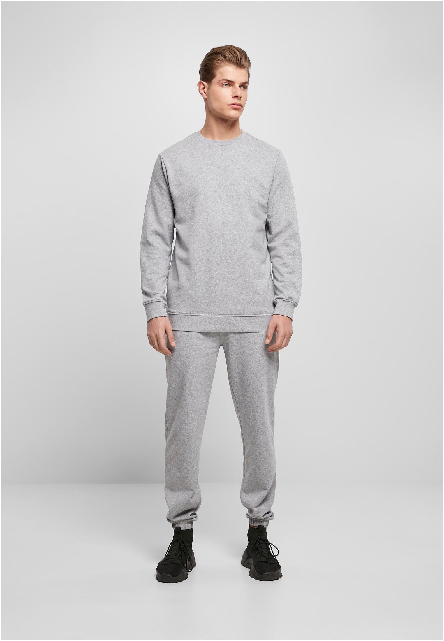 Basic Crewneck heather grey | heather grey