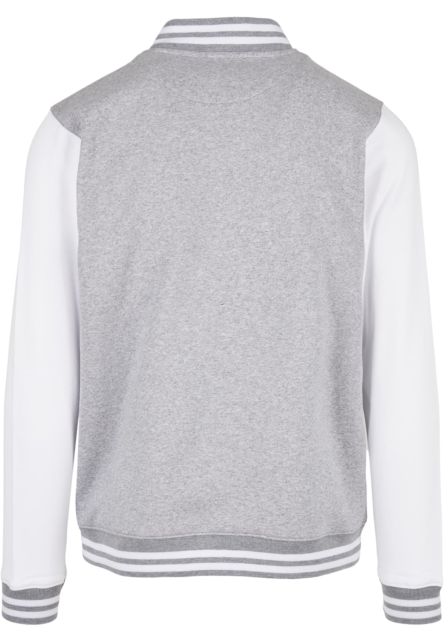Basic College Jacket heather grey/white | heather grey/white