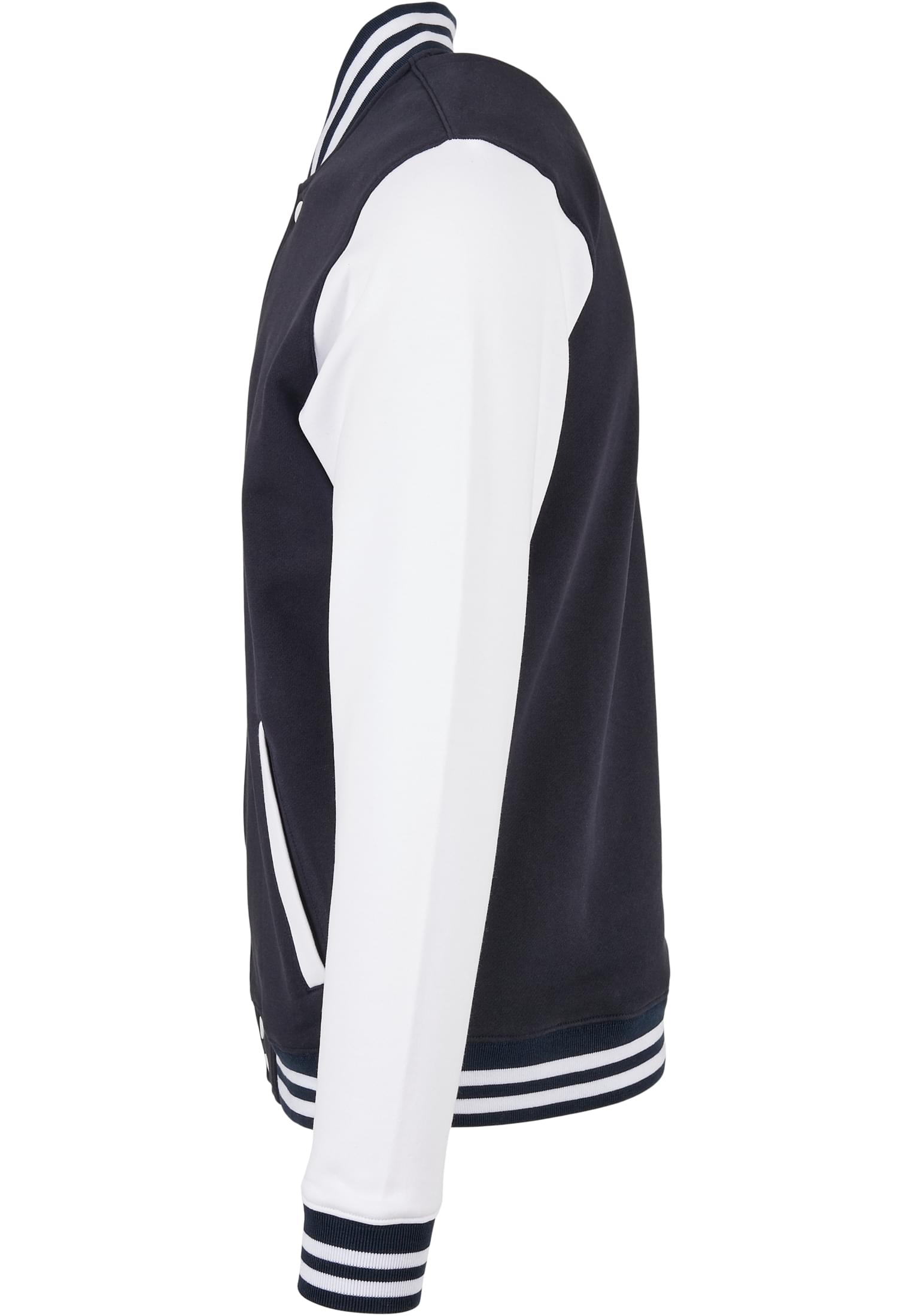 Basic College Jacket navy/white | navy/white