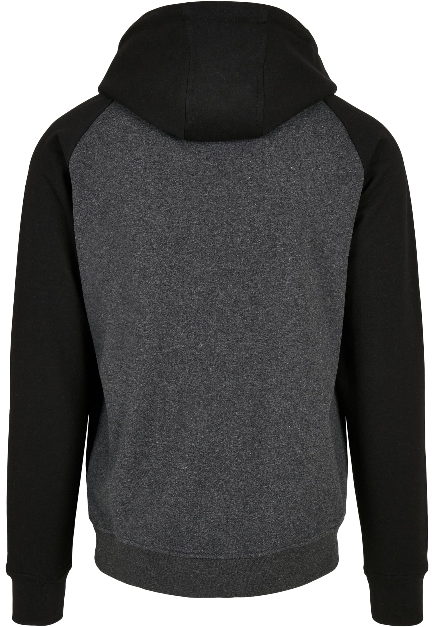 Basic Raglan Hoody charcoal/black | charcoal/black