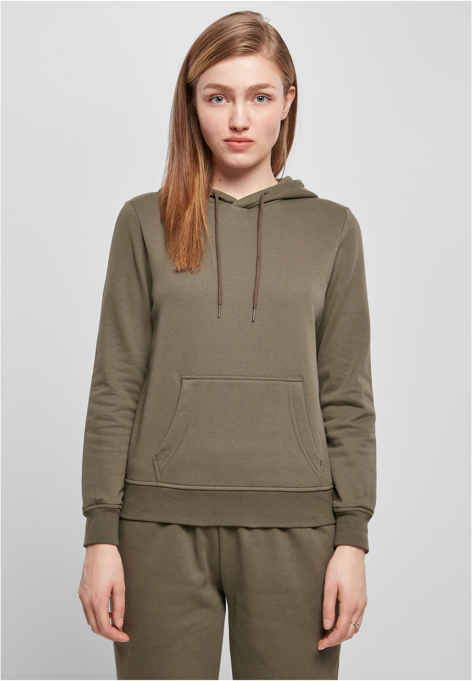 Ladies Basic Hoody olive | olive