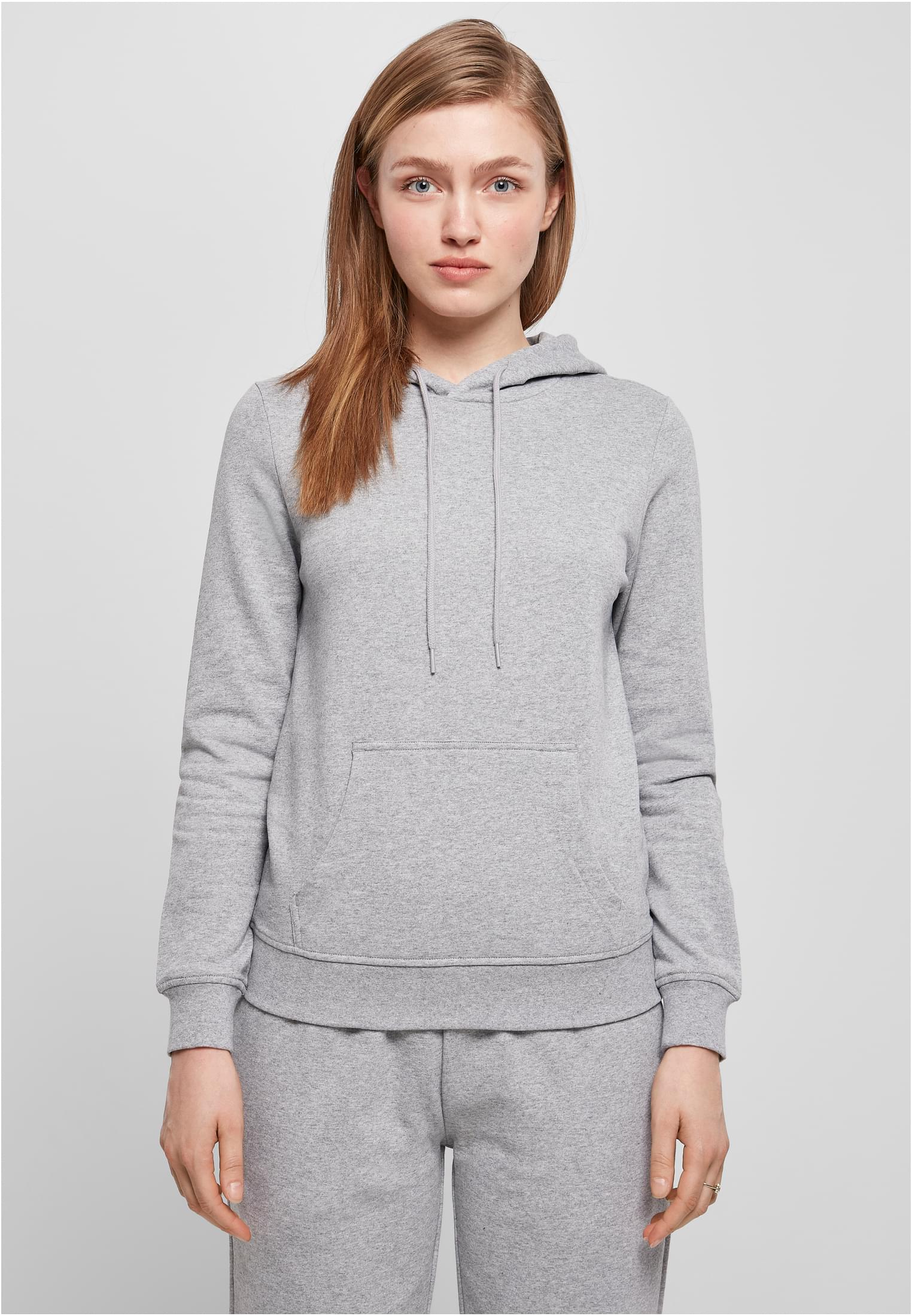 Ladies Basic Hoody heather grey | heather grey