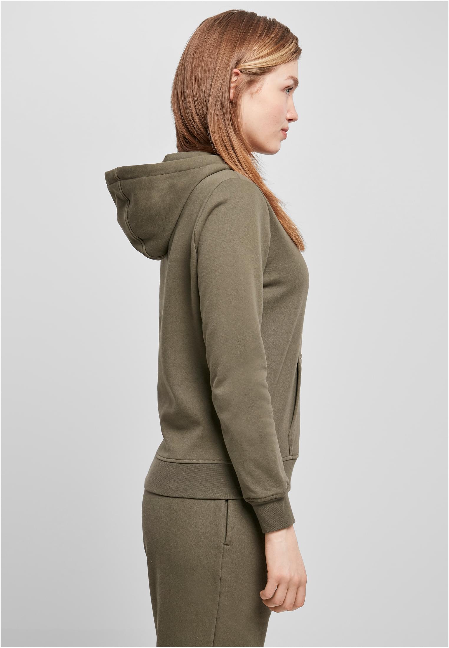 Ladies Basic Hoody olive | olive