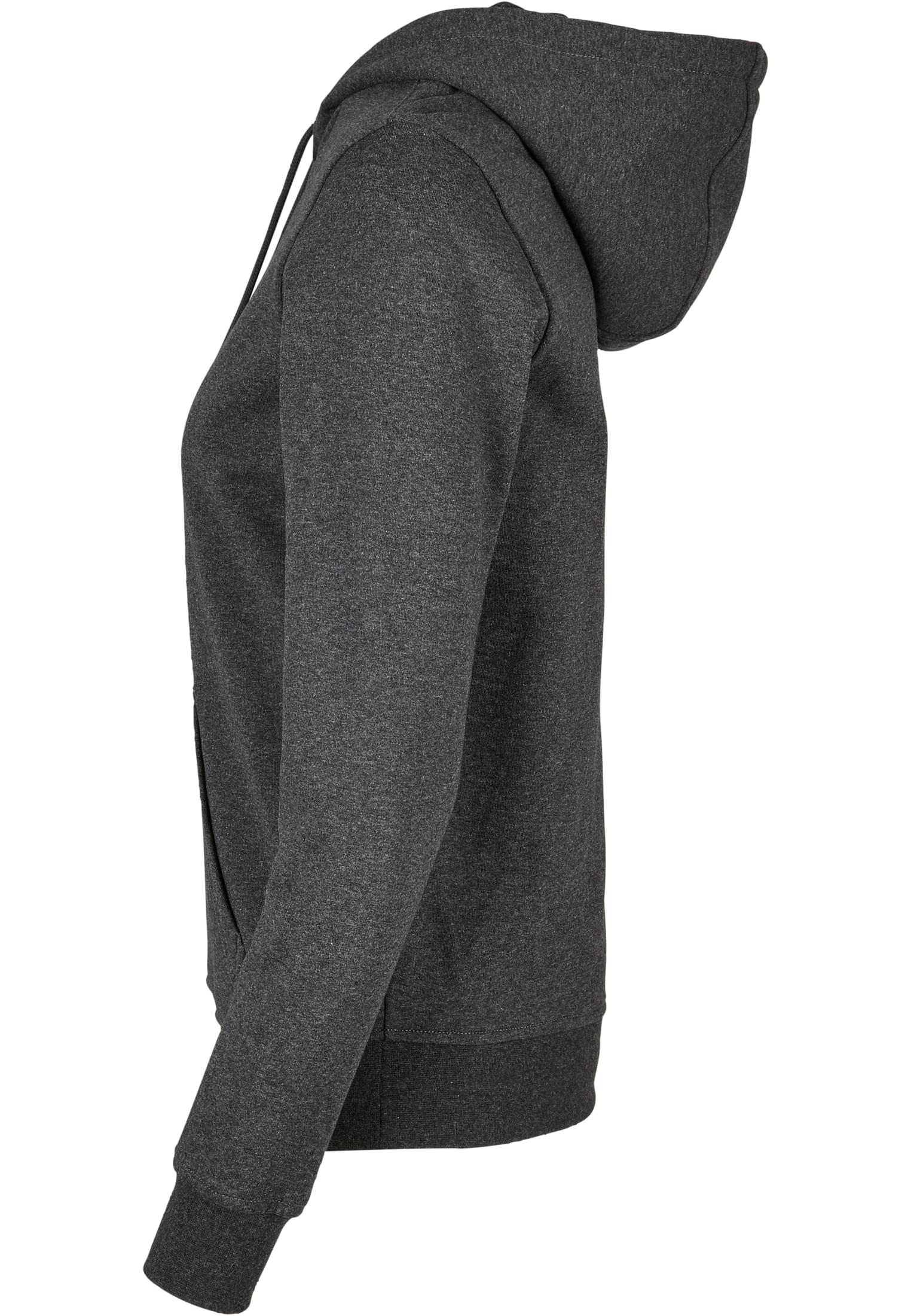 Ladies Basic Hoody charcoal | charcoal