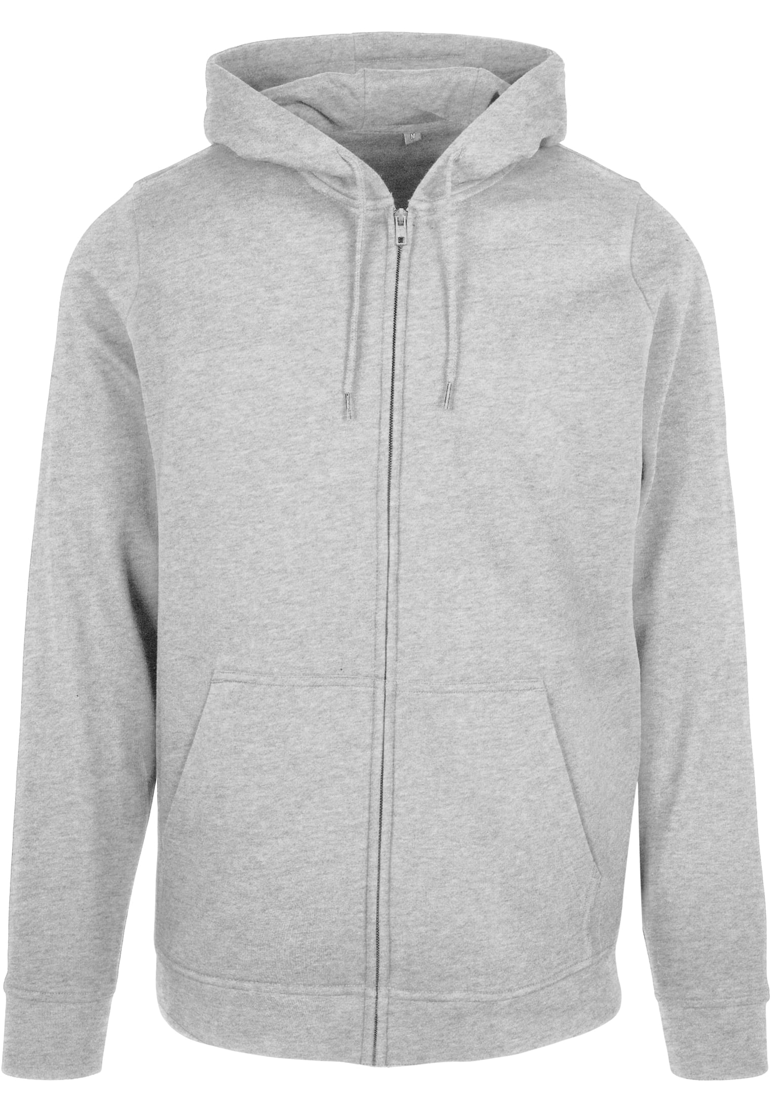 Basic Zip Hoody heather grey | heather grey