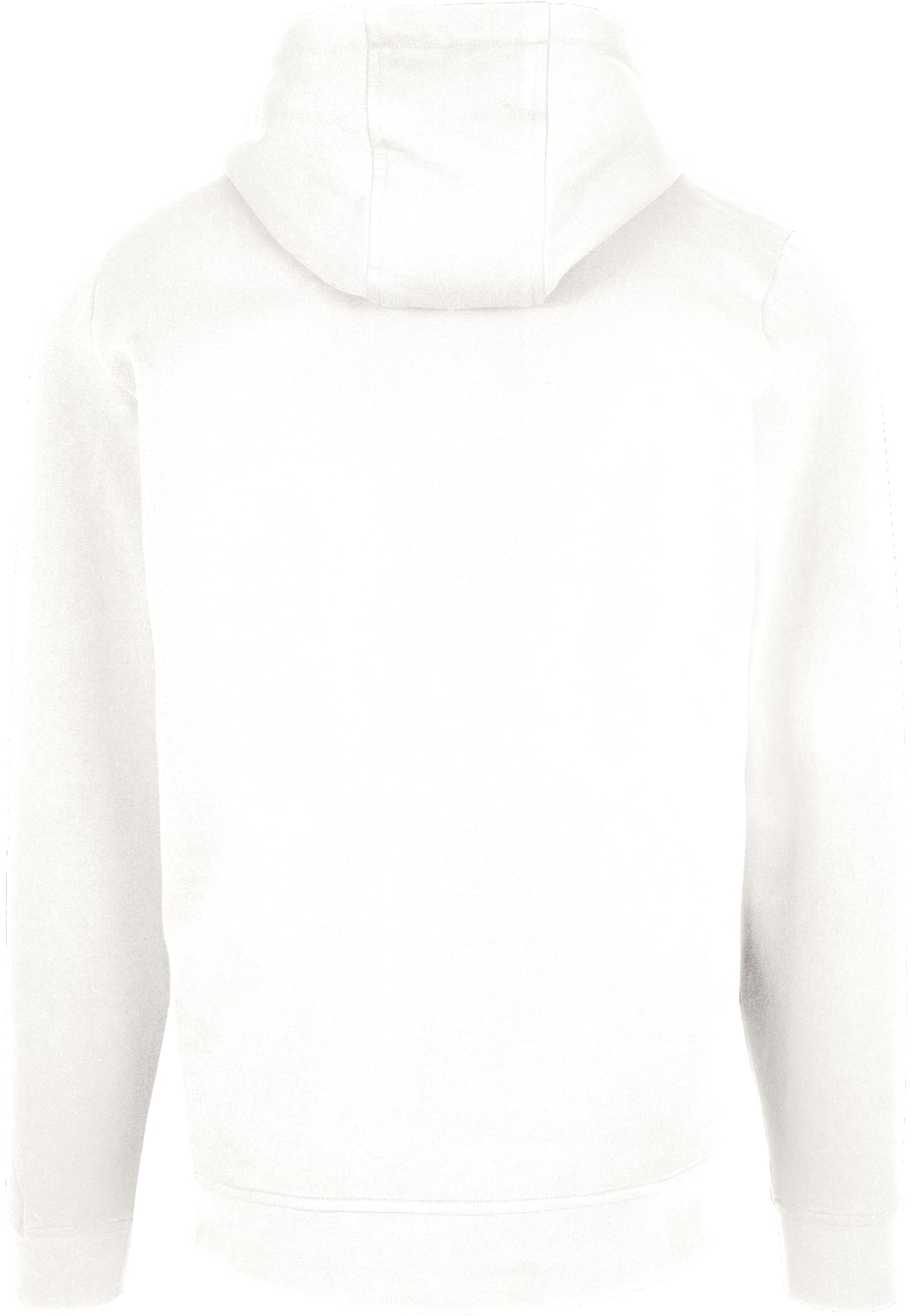 Basic Zip Hoody white | white