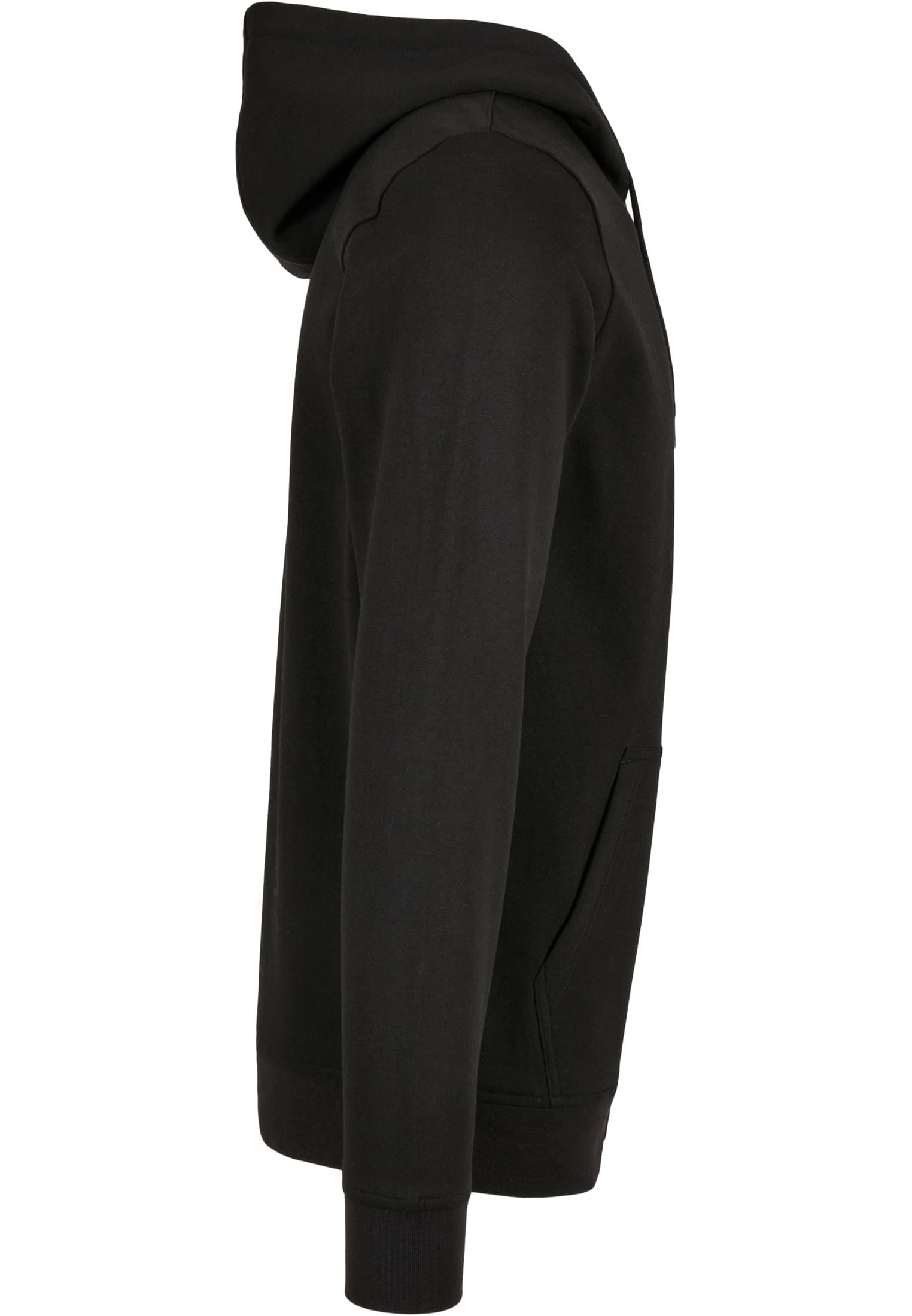 Basic Zip Hoody black | black